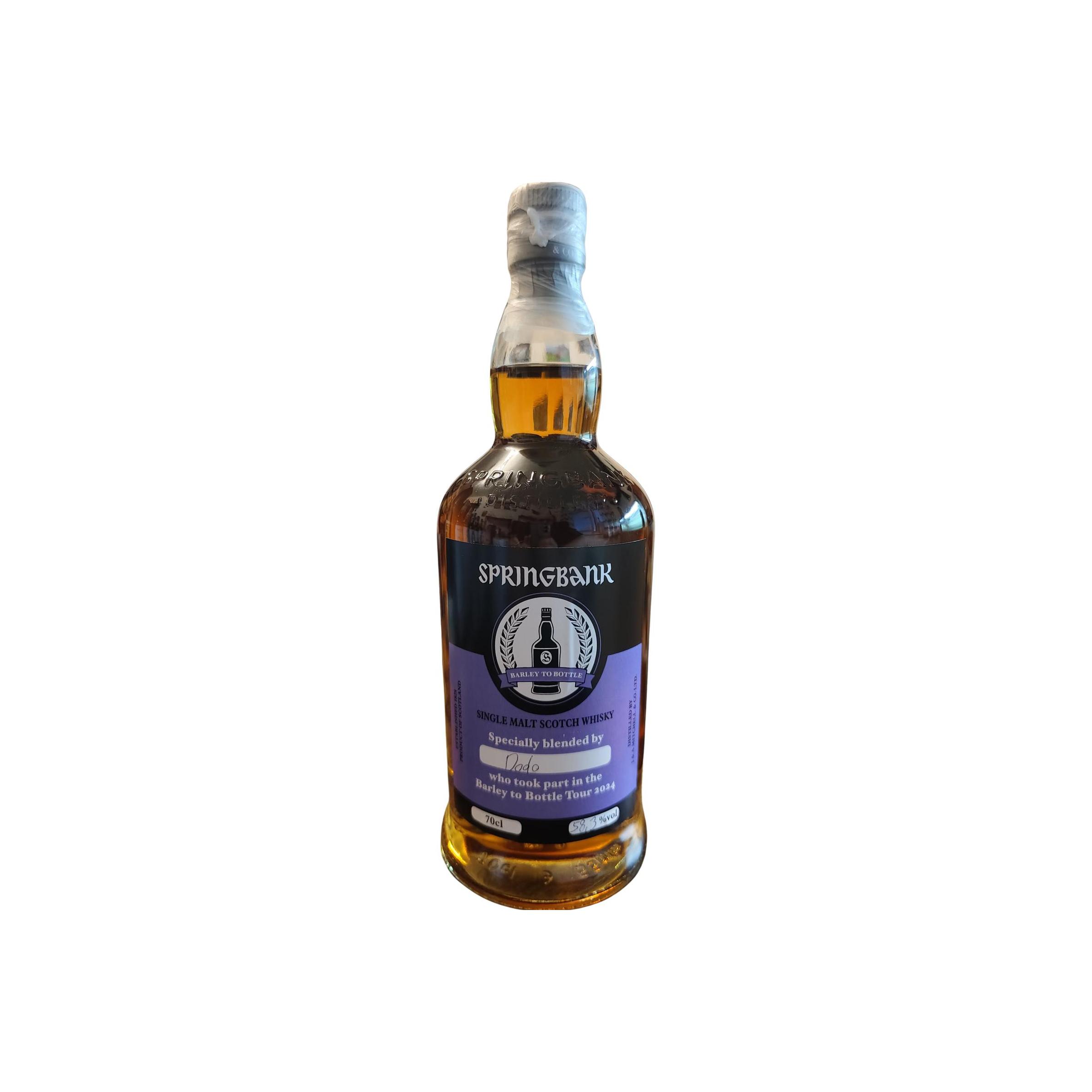 Springbank Barley to Bottle Tour 2024