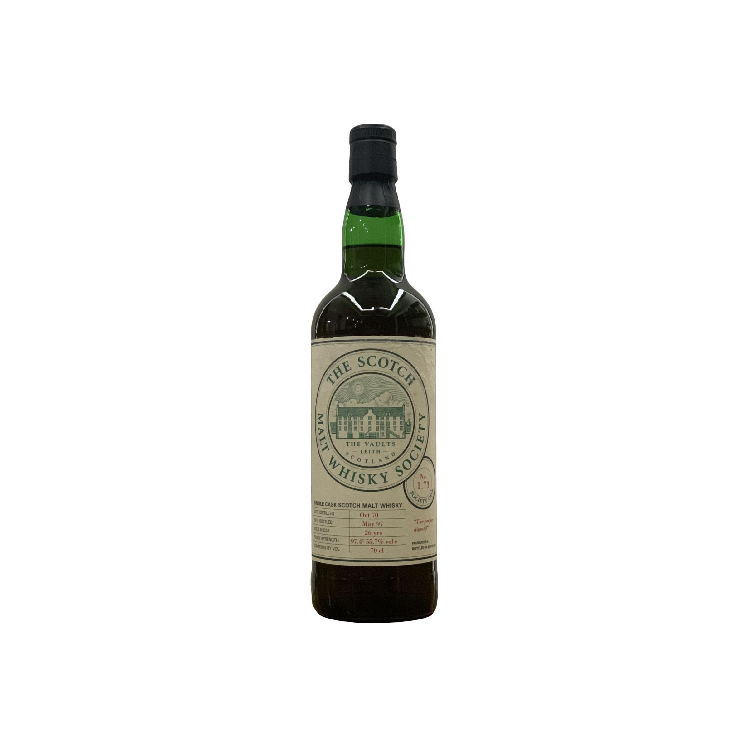 The Scotch Malt Whisky Society 1970 26 Years Single Malt Whisky