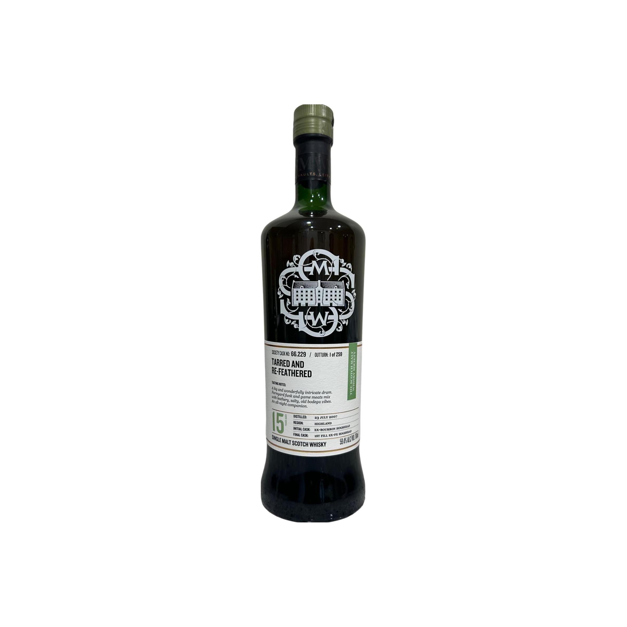 The Scotch Malt Whisky Society 2007 15 Years Single Malt Whisky