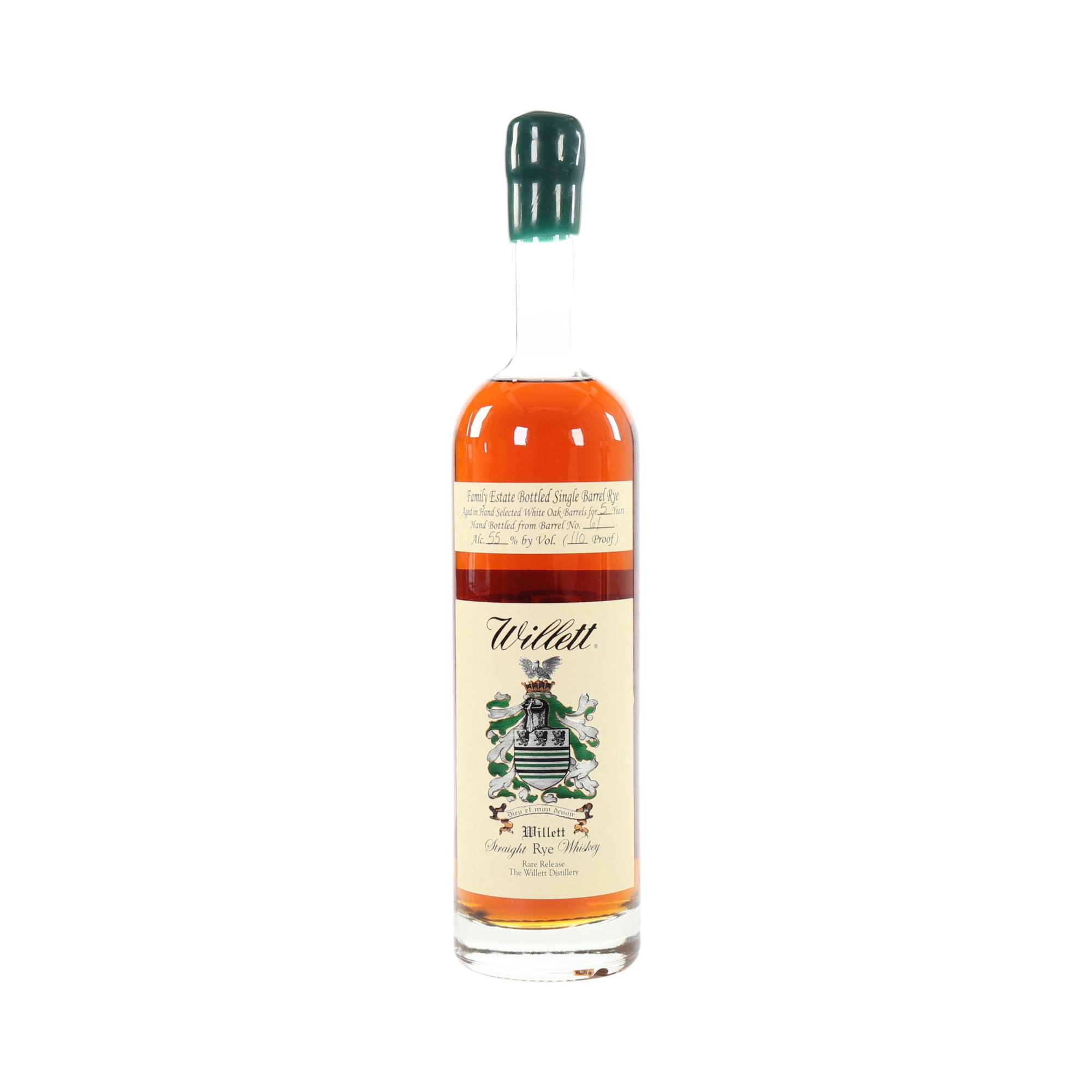Willett 5 Years Rye Whisky