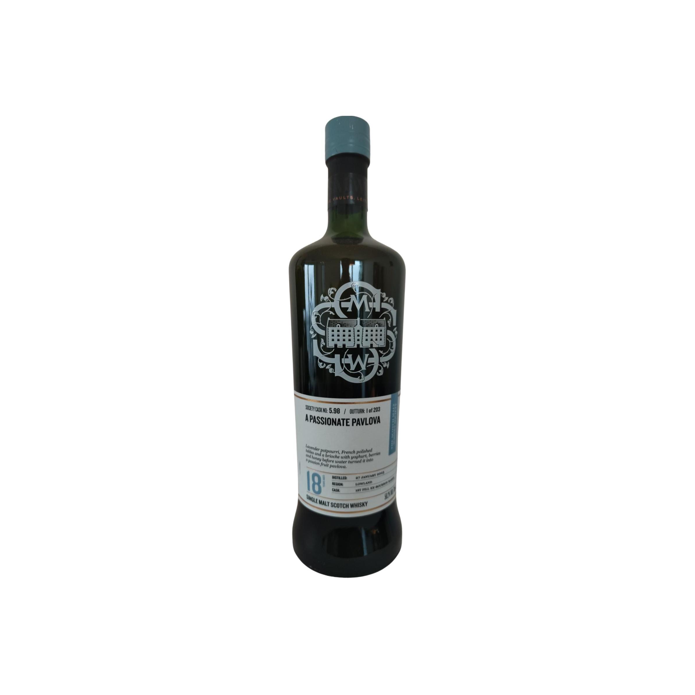 The Scotch Malt Whisky Society 2003 18 Years Single Malt Whisky