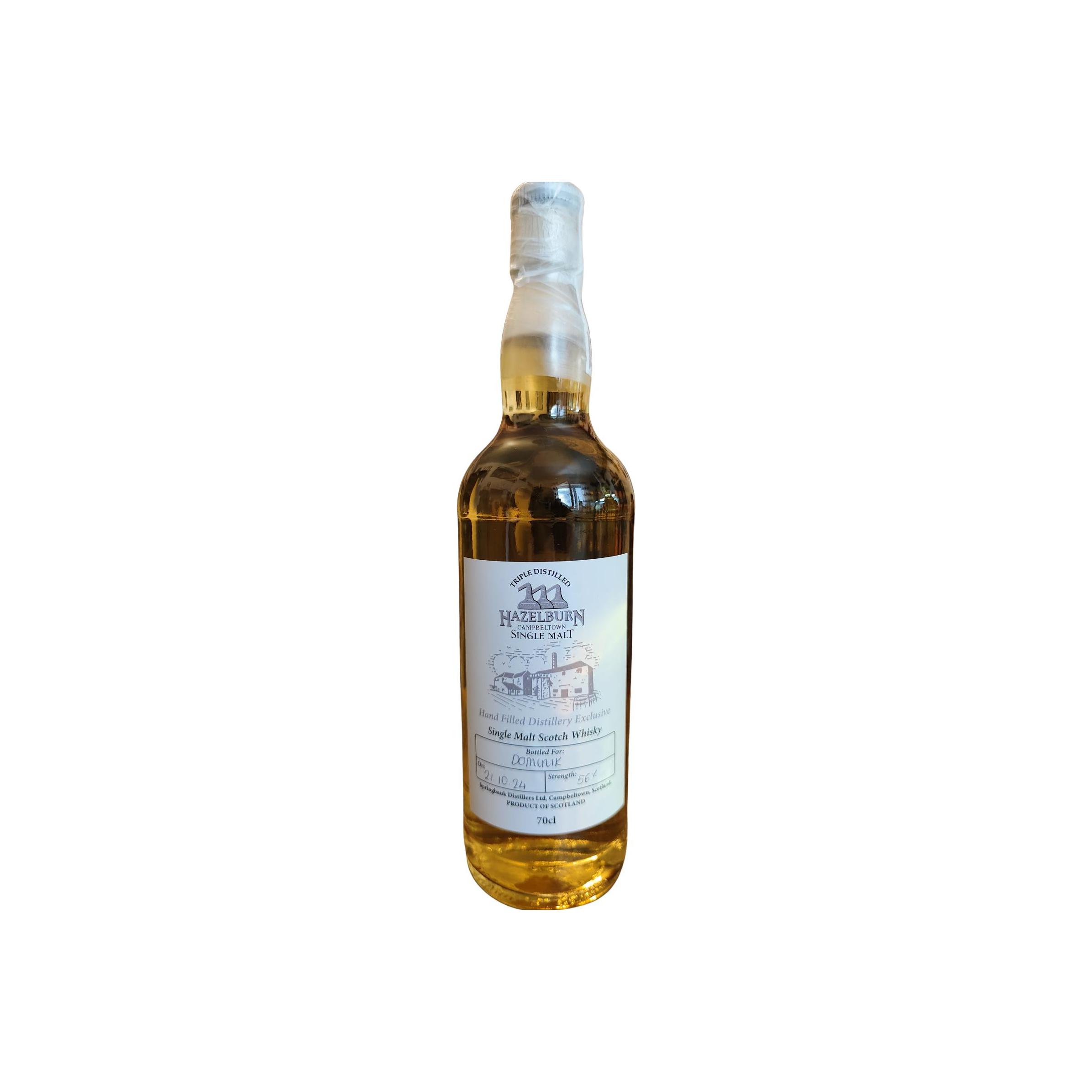 Hazelburn Hand Filled Distillery Exclusive