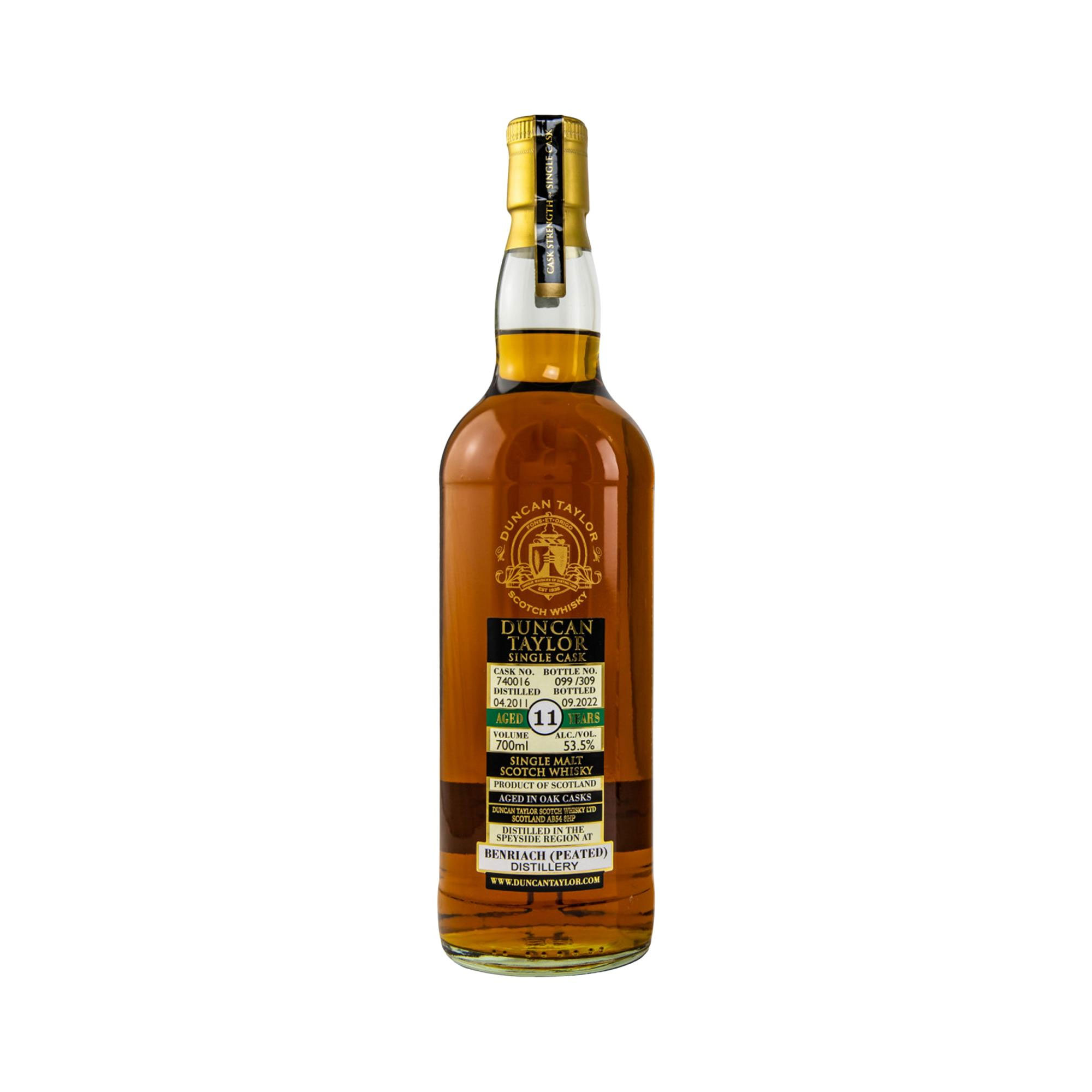 BenRiach 2011 11 Years Single Malt Whisky