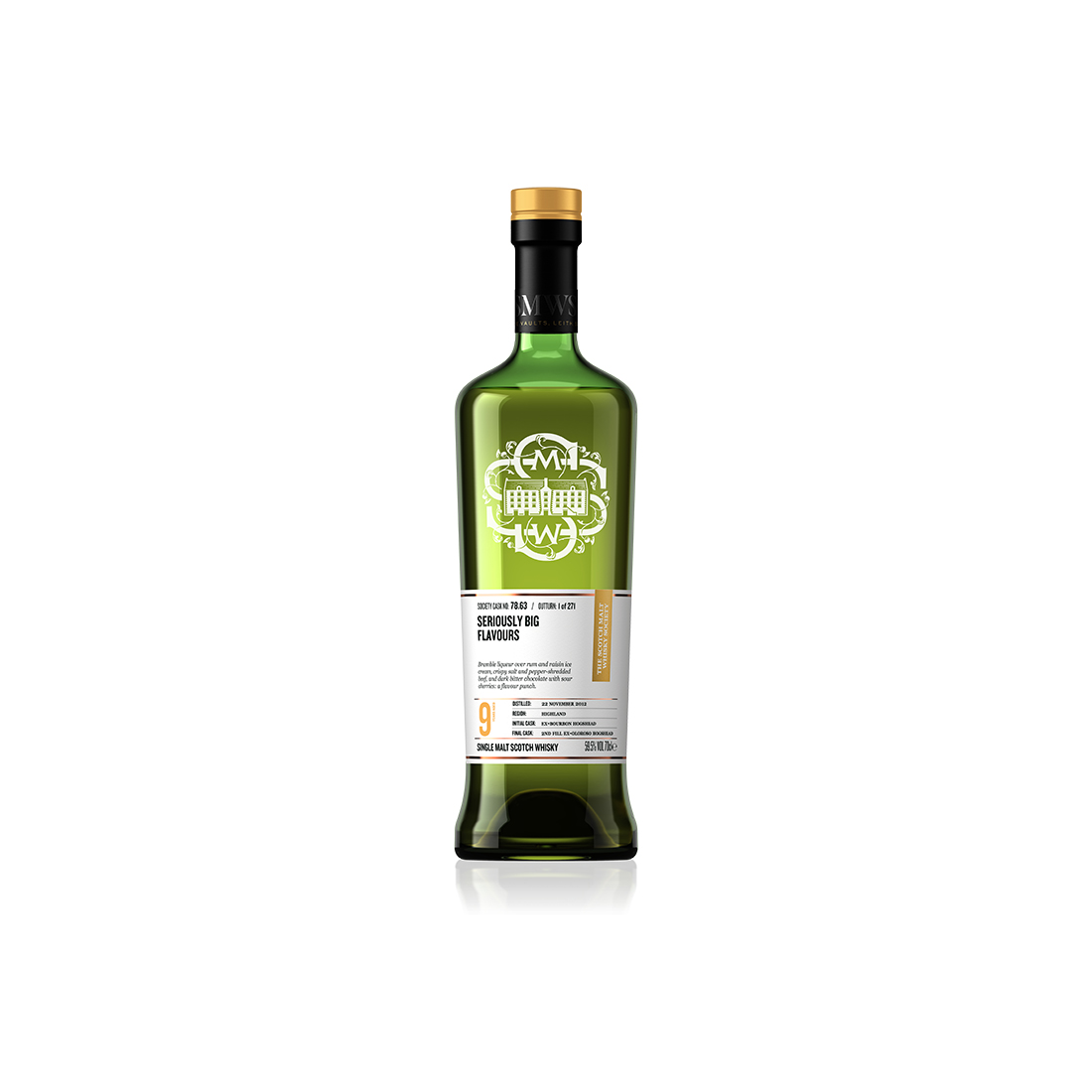 The Scotch Malt Whisky Society 2012 9 Years Single Malt Whisky