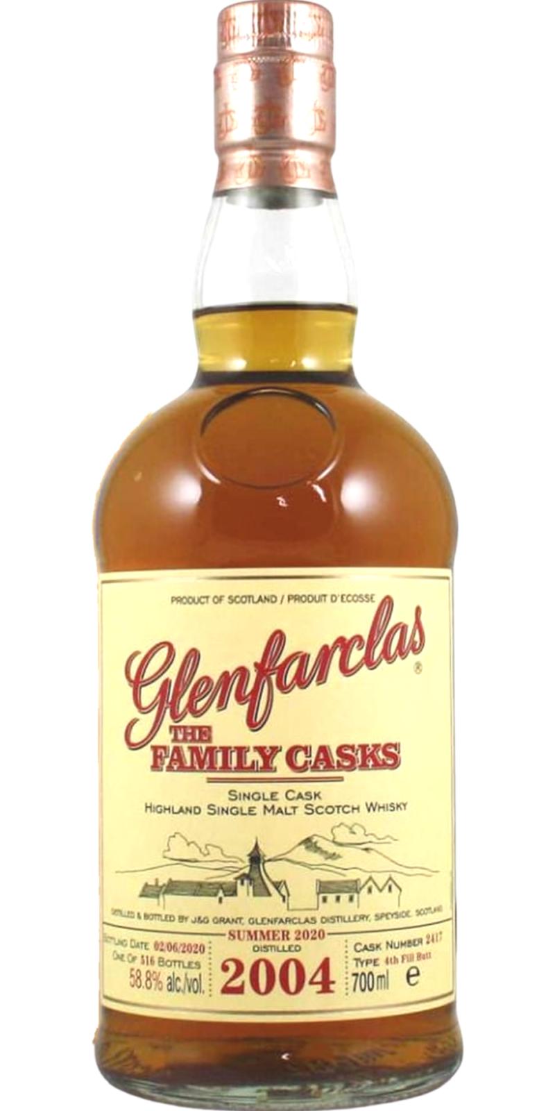 Glenfarclas 2004 15 Years Single Malt Whisky