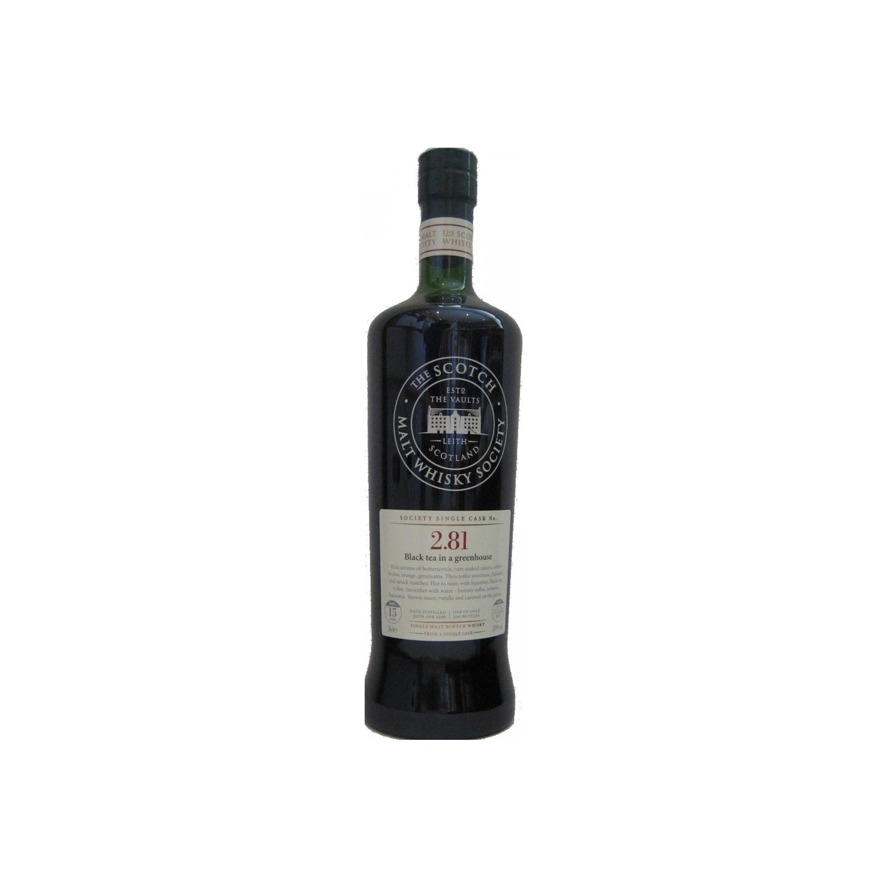 The Scotch Malt Whisky Society 1996 15 Years Single Malt Whisky