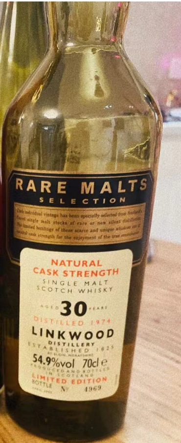 Linkwood 1974 30 Years Single Malt Whisky 4