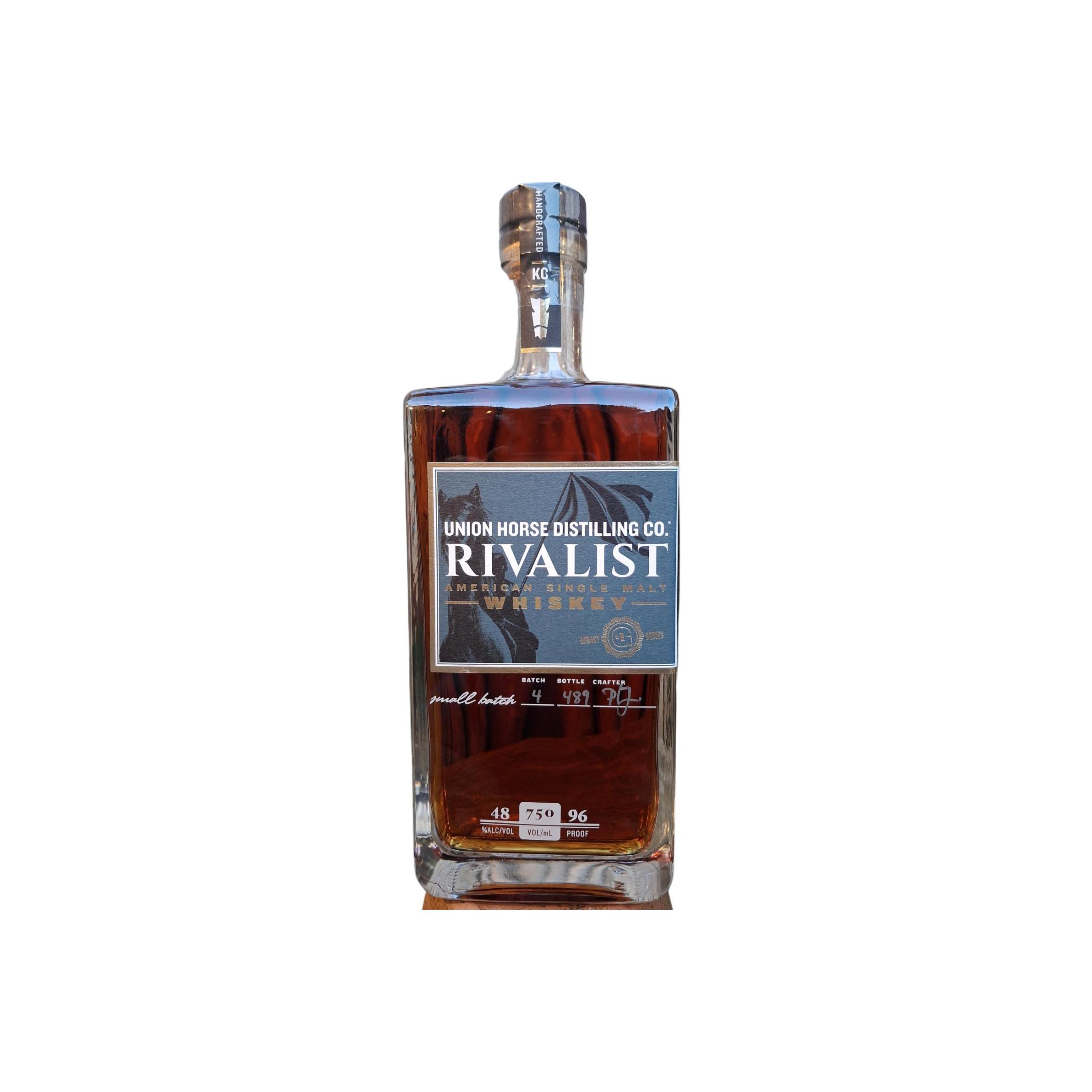 Union Horse Rivalist American Single Malt Whiskey