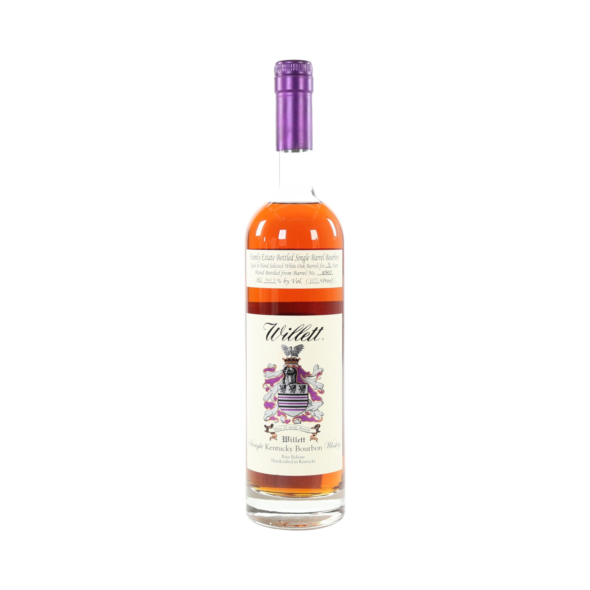 Willett Family Estate Bottled Single Barrel Bourbon 5 Years Bourbon Whisky