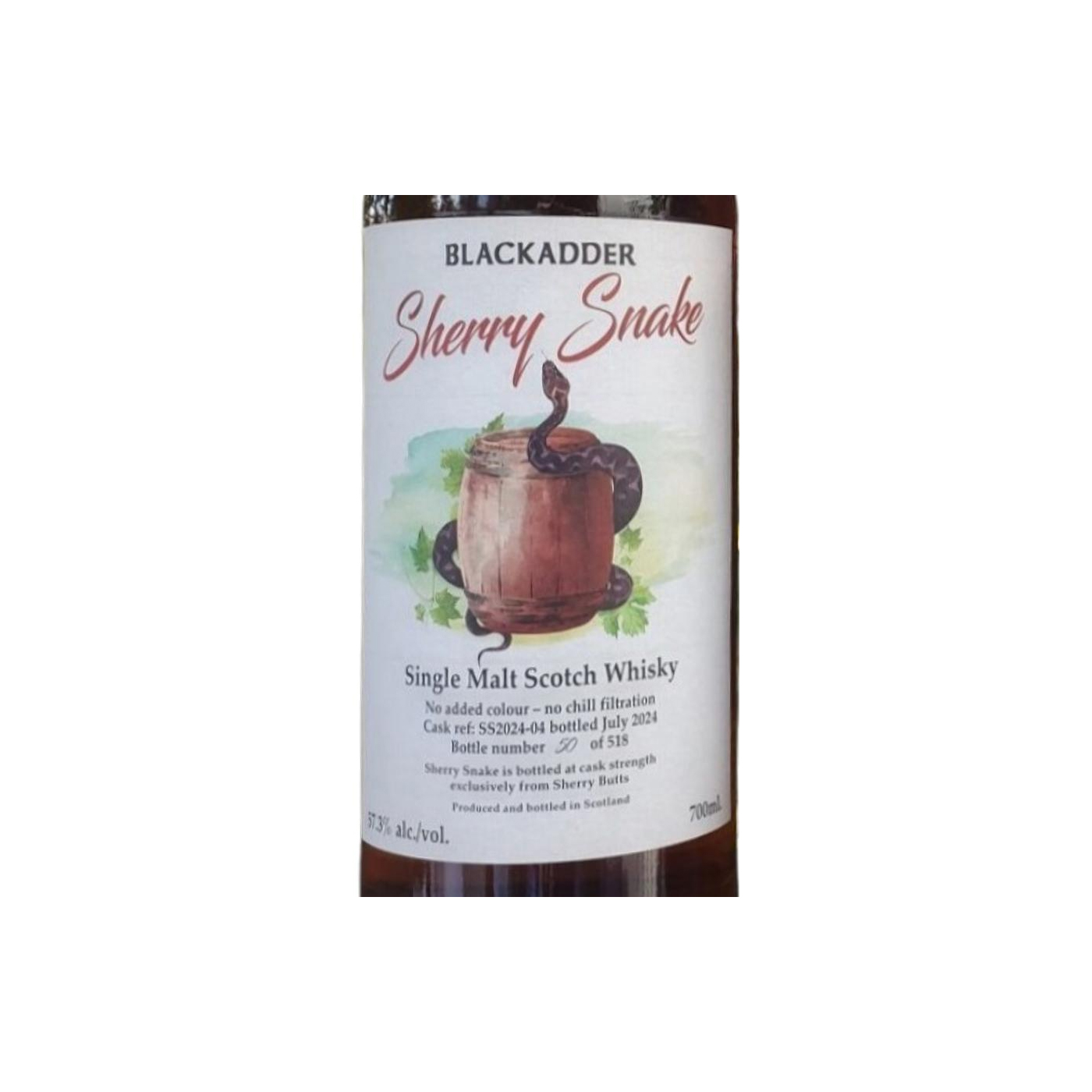 Single Malt Scotch Whisky Sherry Snake BA