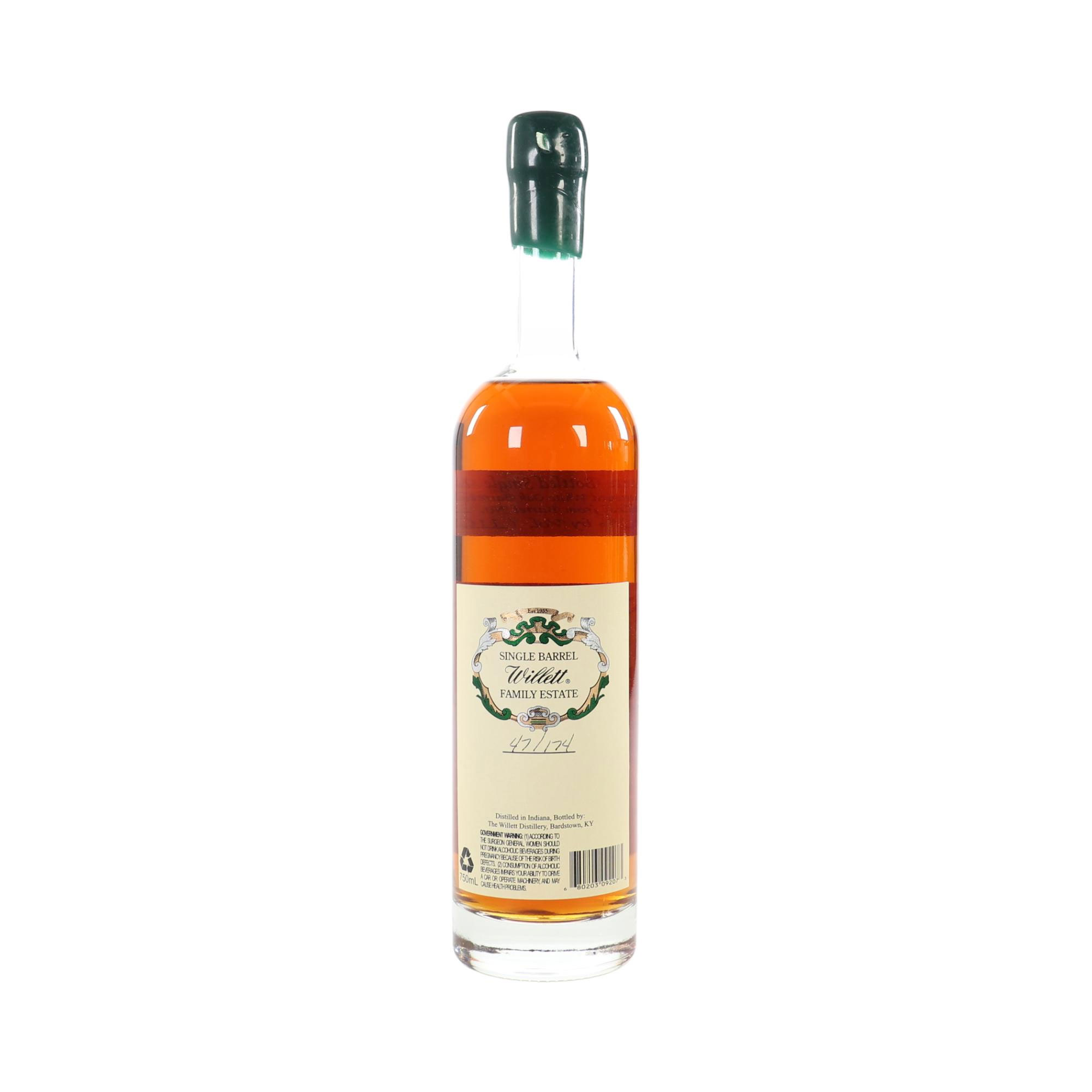 Willett 4 Years Rye Whisky