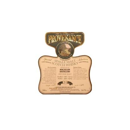 The Macallan McGibbon's Provenance 1982 21 Years Single Malt Whisky 2