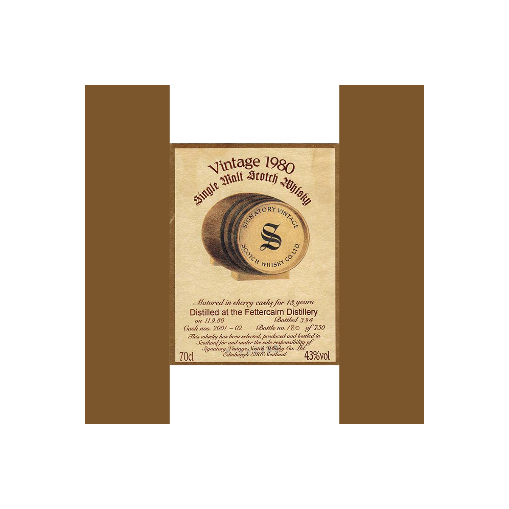 Fettercairn Vintage Collection 1980 13 Years Single Malt Whisky 3