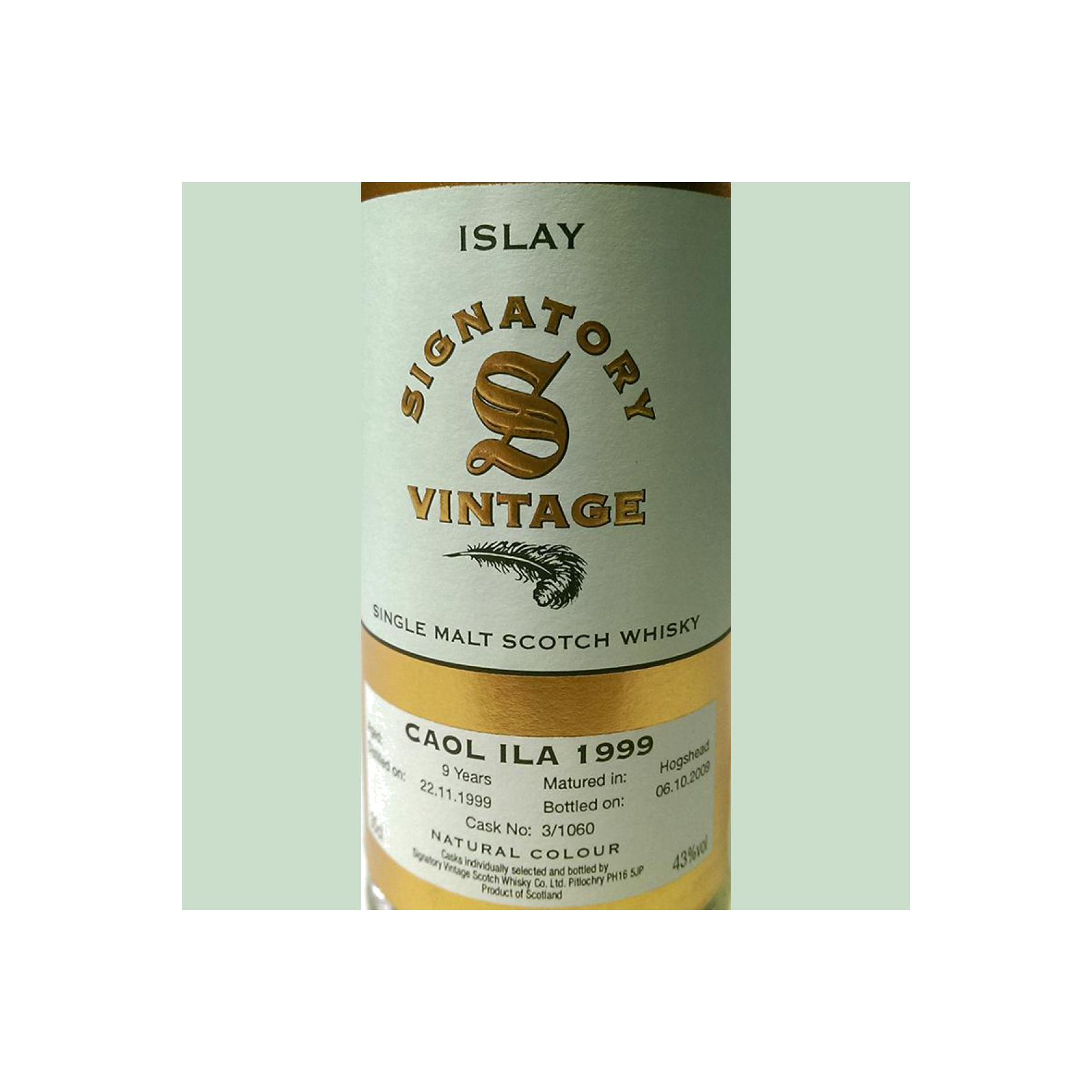 Caol Ila Vintage Collection 1999 9 Years Single Malt Whisky 2