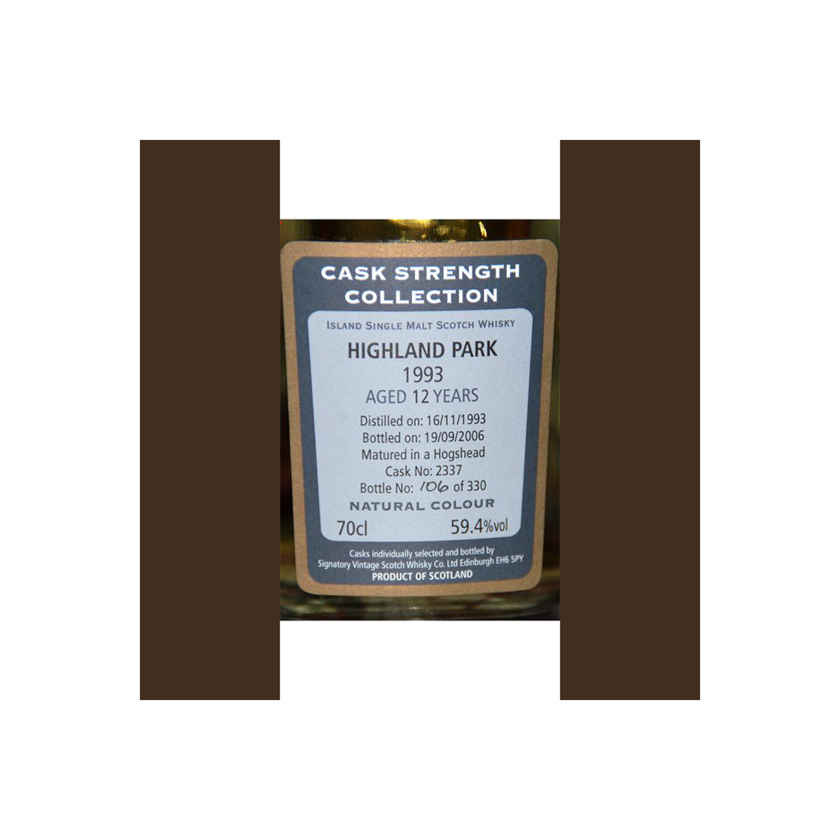 Highland Park Cask Strength Collection 1993 12 Years Single Malt Whisky 2