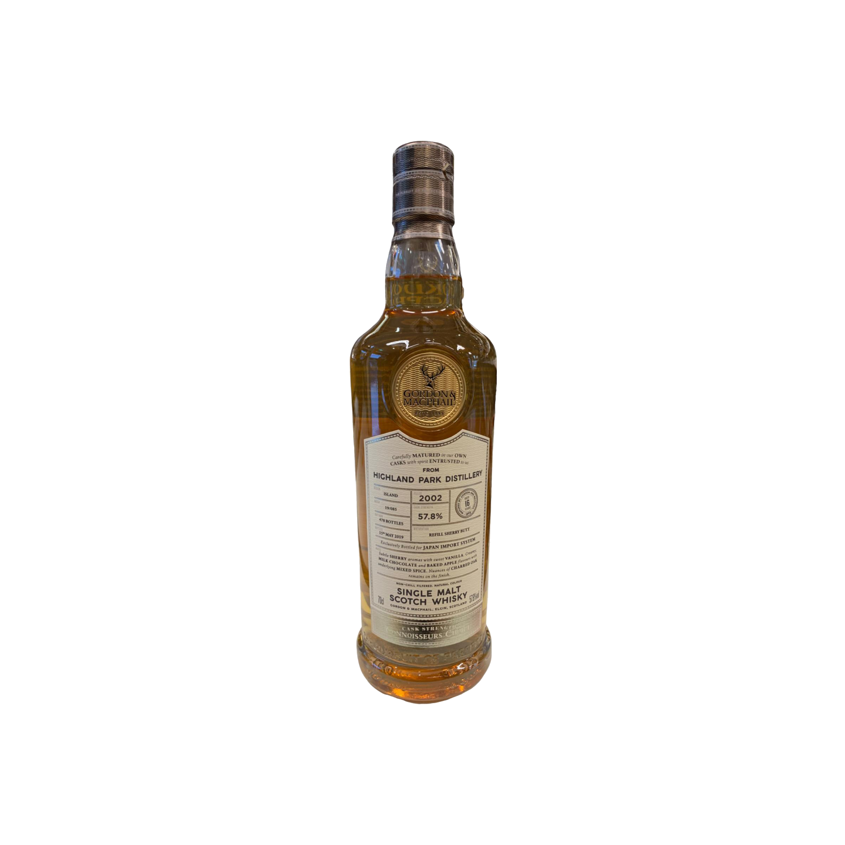 Highland Park Connoisseurs Choice - Cask Strength 2002 16 Years Single Malt Whisky 4