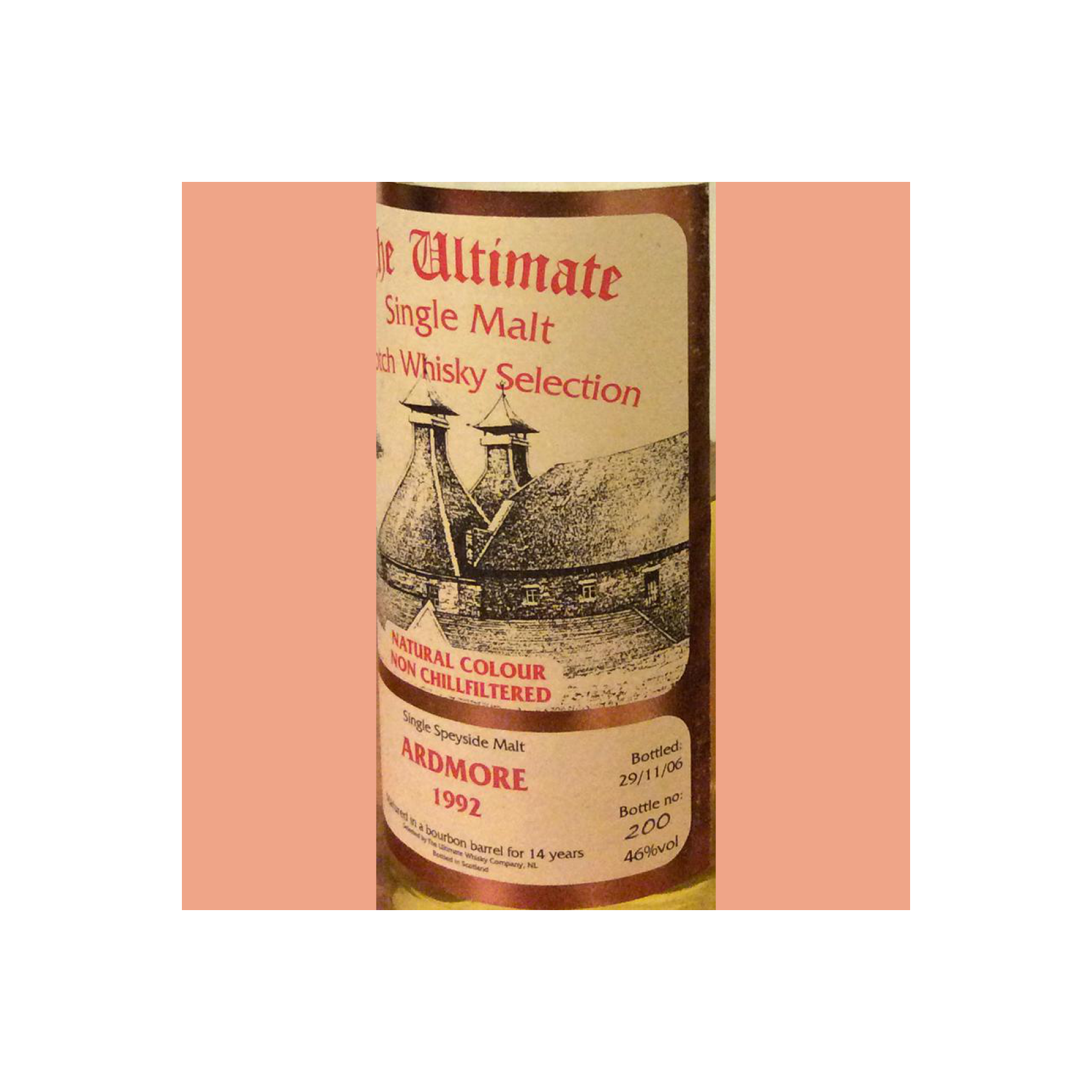 Ardmore The Ultimate 1992 14 Years Single Malt Whisky 2