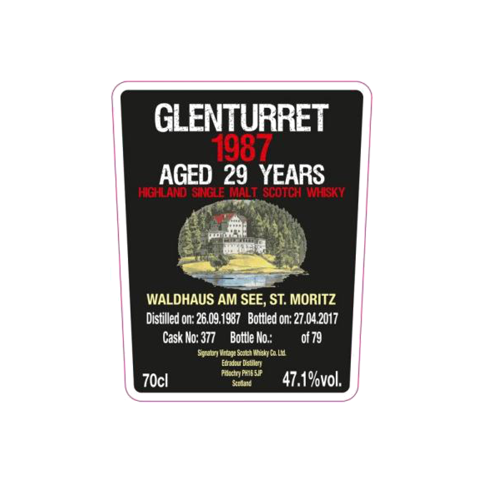 The Glenturret Cask Strength Collection 1987 29 Years Single Malt Whisky 3