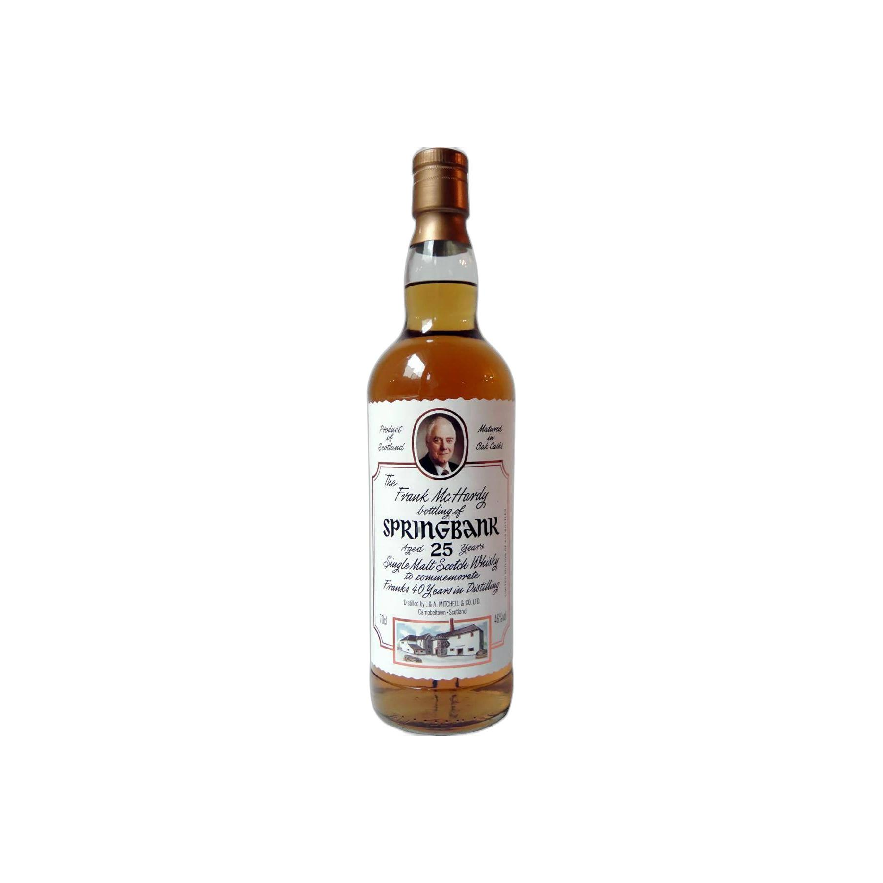 Springbank 25 Years Single Malt Whisky