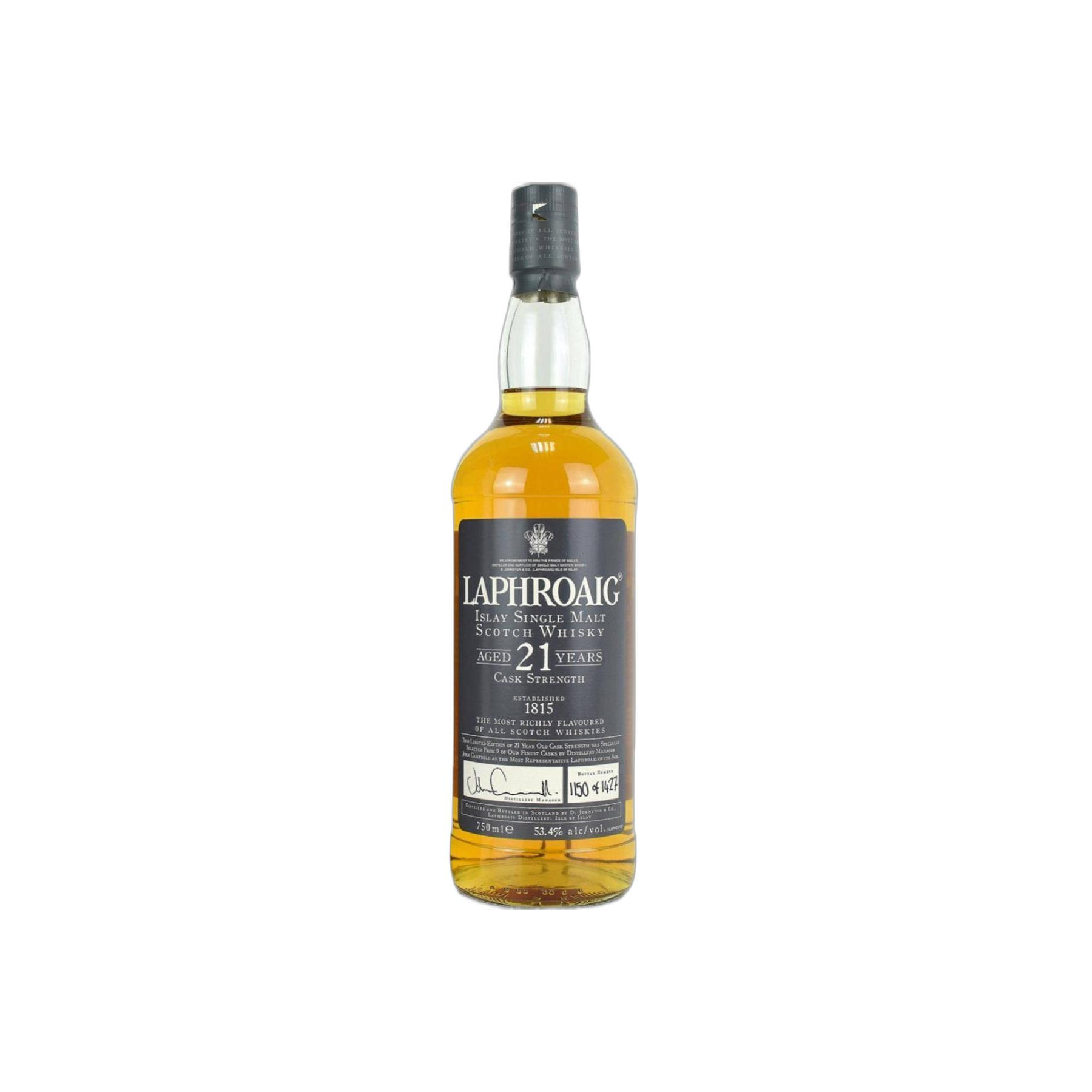Laphroaig Cask Strength Collection 21 Years Single Malt Whisky 2