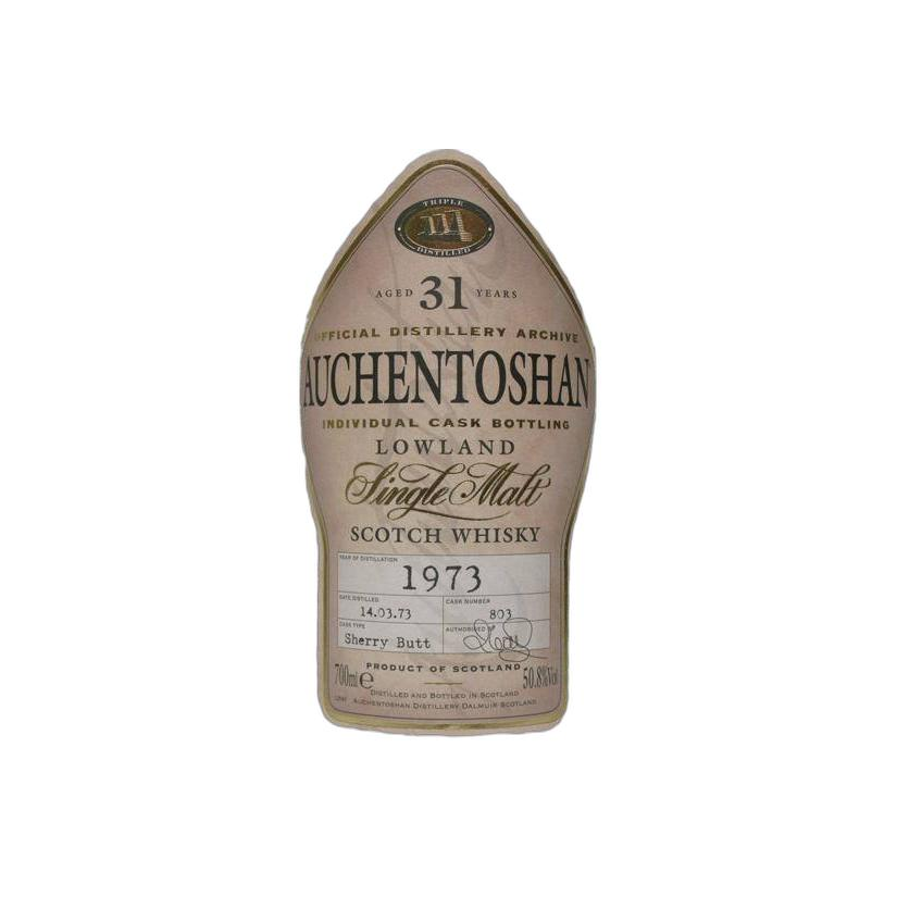 Auchentoshan Individual Cask Bottling 1973 31 Years Single Malt Whisky 2