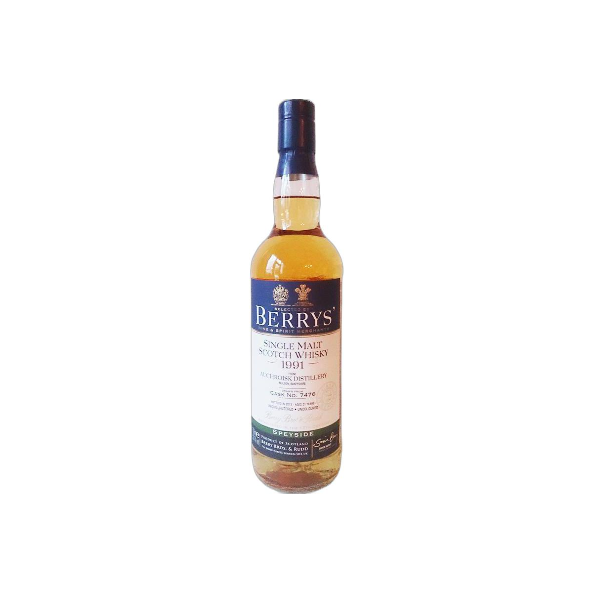 Auchroisk 1991 21 Years Single Malt Whisky