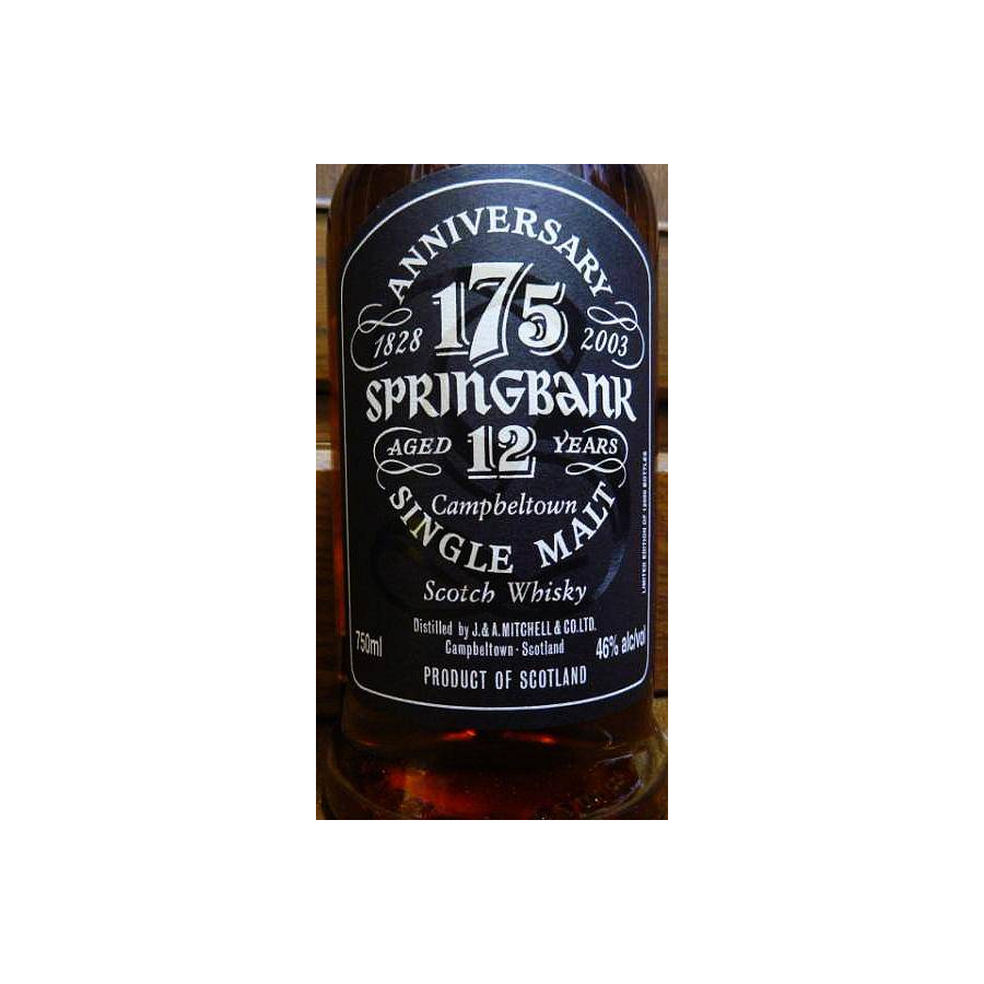 Springbank 12 Years Single Malt Whisky 2
