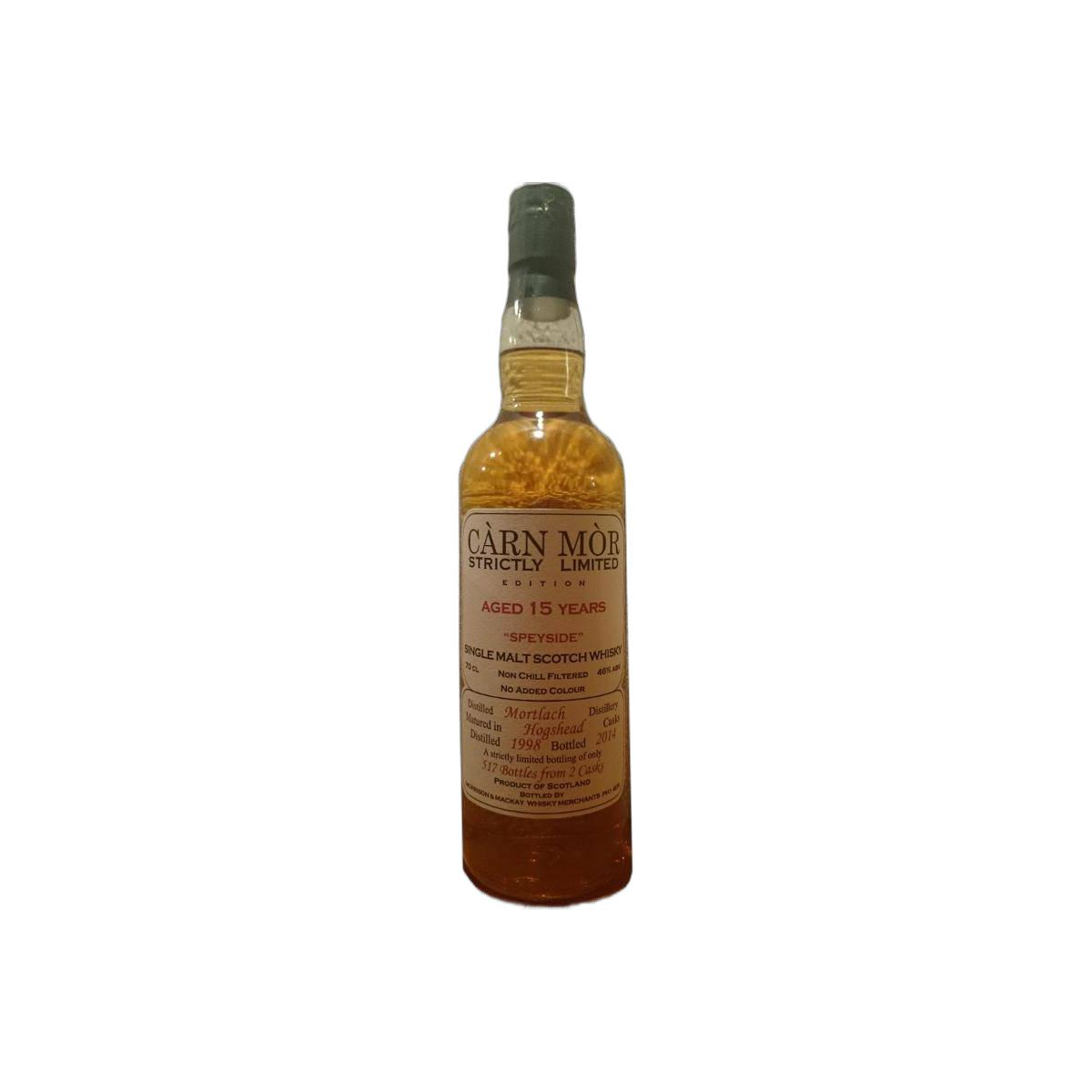 Mortlach 1998 15 Years Single Malt Whisky