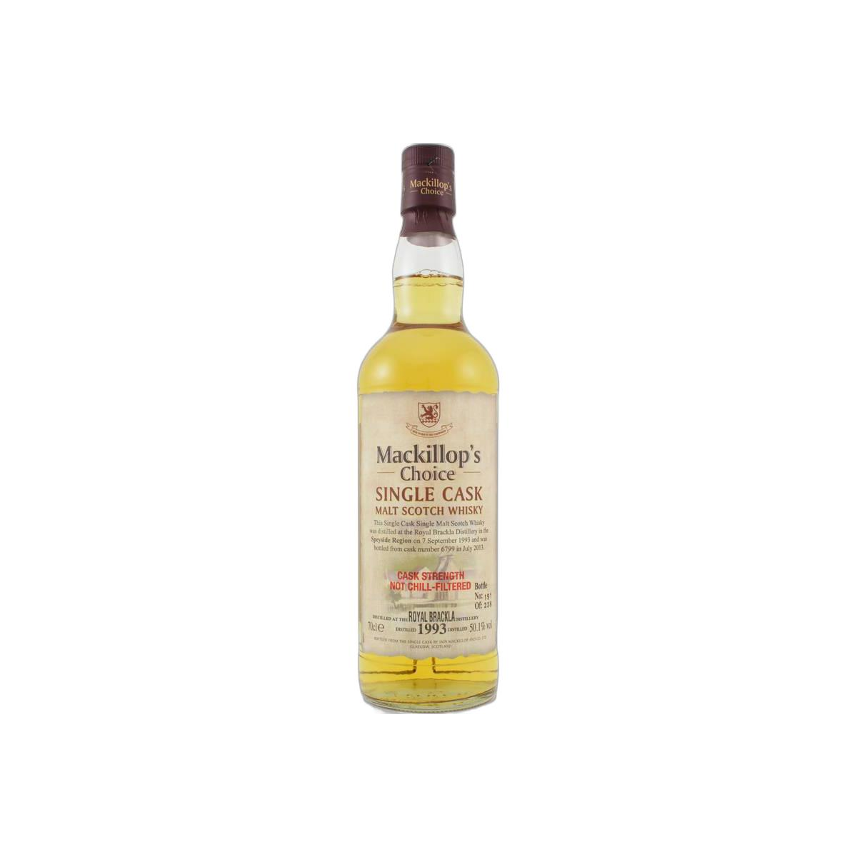 Royal Brackla 1993 19 Years Single Malt Whisky