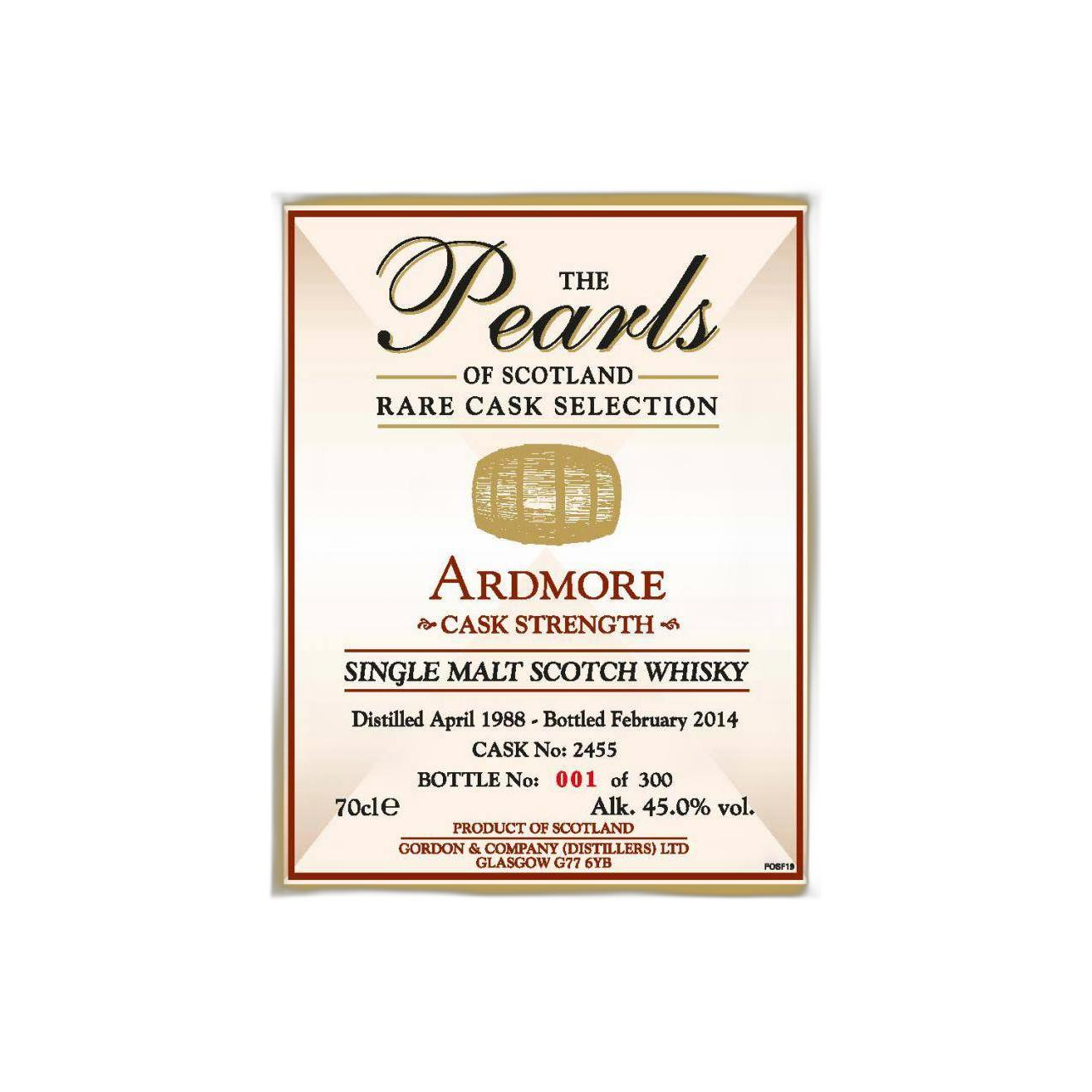 Ardmore 1988 25 Years Single Malt Whisky 2