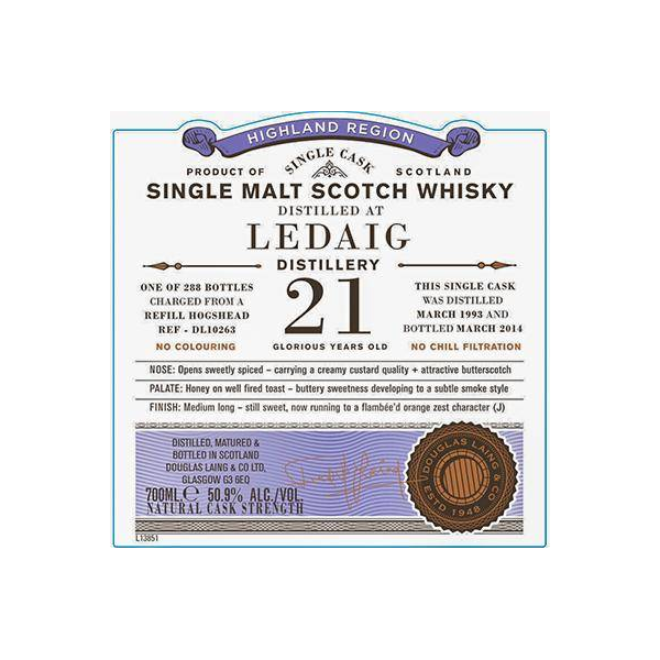 Tobermory Old Particular 1993 21 Years Single Malt Whisky