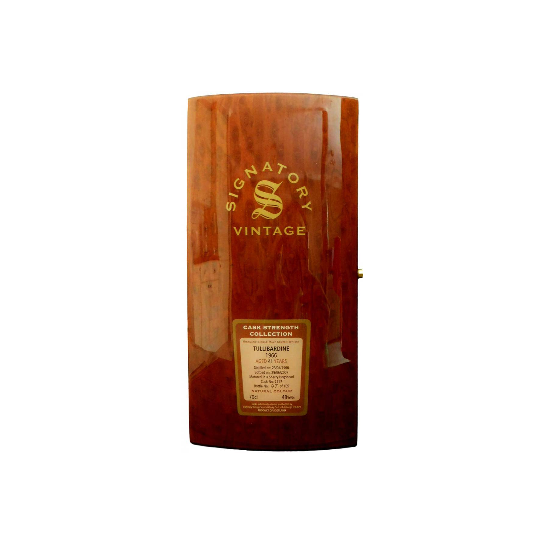 Tullibardine Cask Strength Collection 1966 41 Years Single Malt Whisky 3