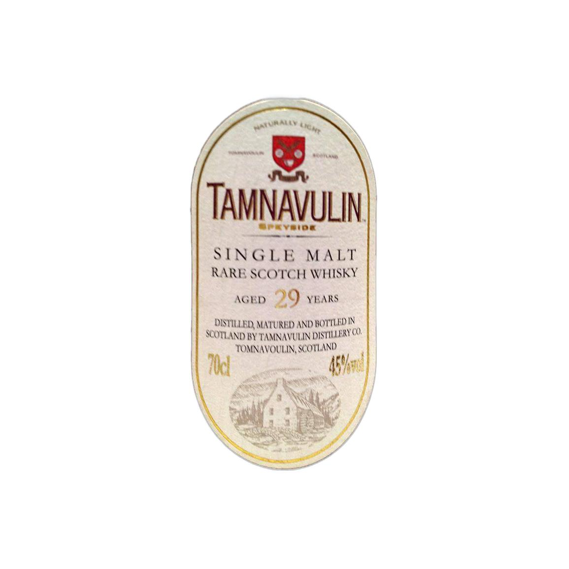 Tamnavulin 29 Years Single Malt Whisky 2