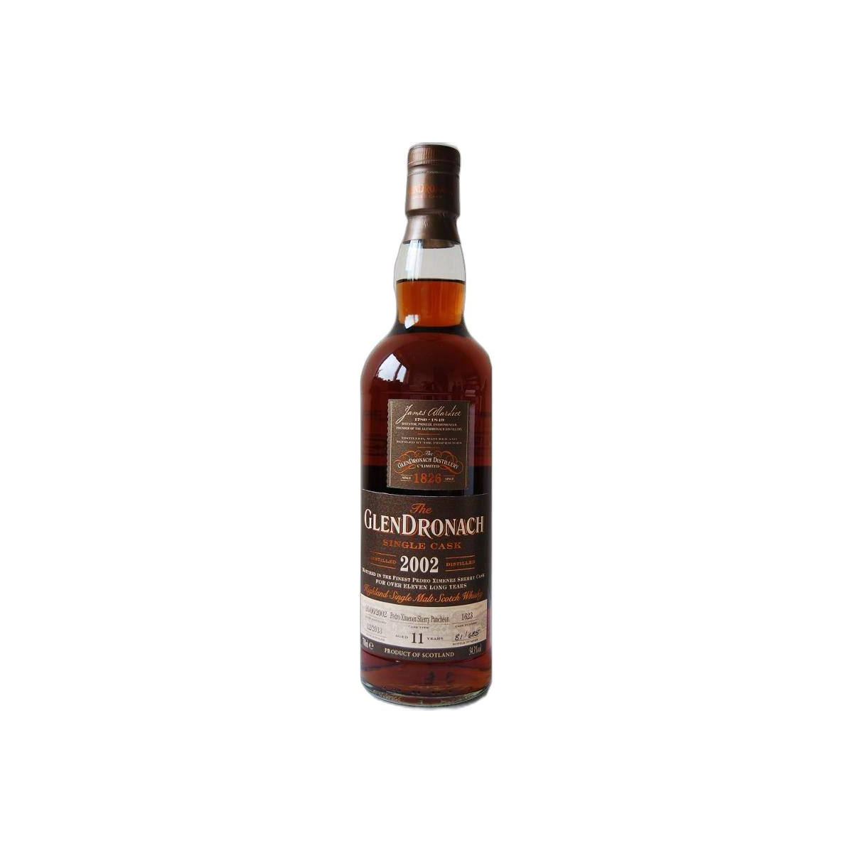 GlenDronach Single Cask 2002 11 Years Single Malt Whisky