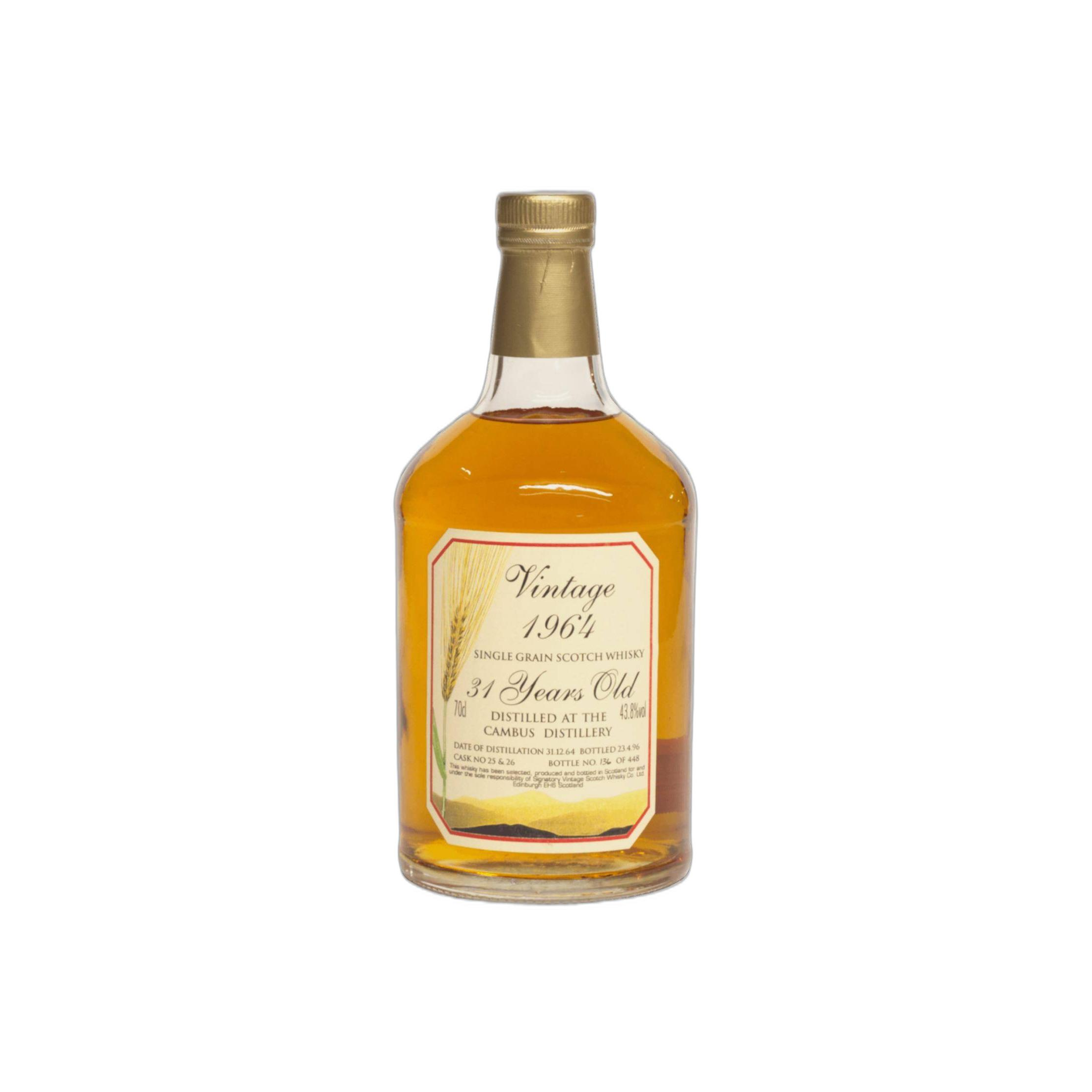 Cambus Vintage Collection - Dumpy 1964 31 Years Single Grain Whisky 2