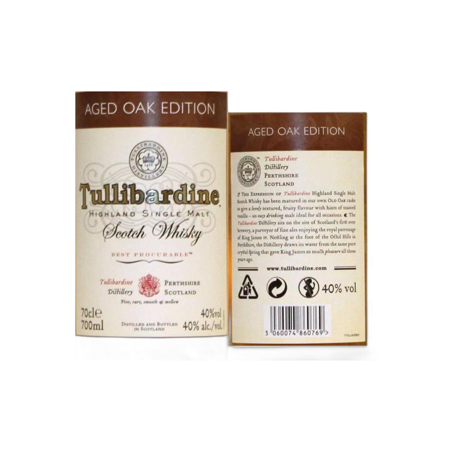 Tullibardine Single Malt Whisky 2