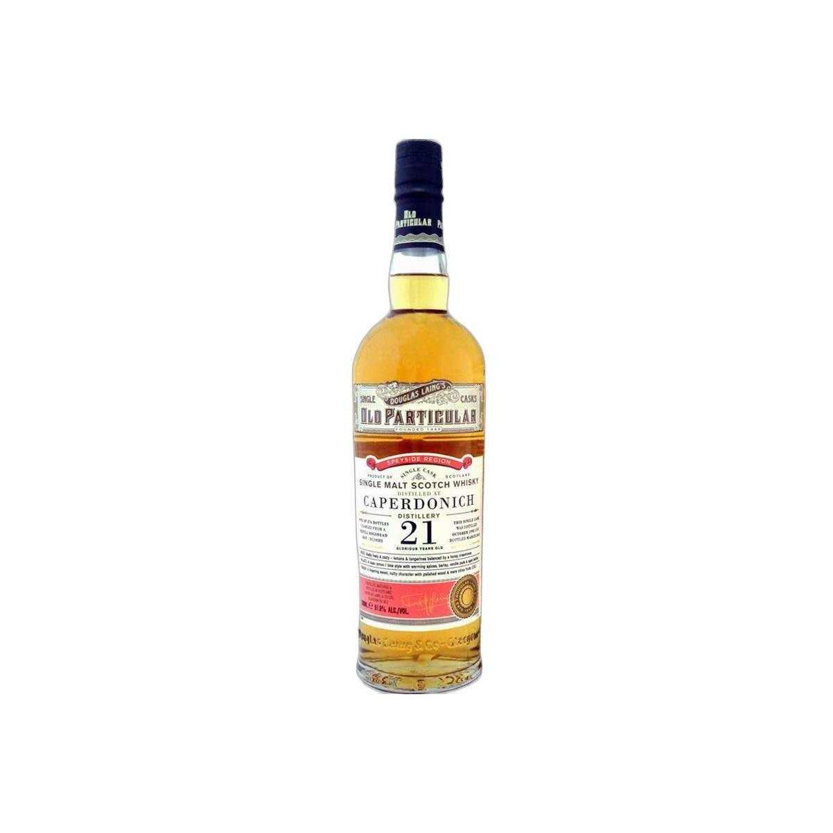 Caperdonich Old Particular 1992 21 Years Single Malt Whisky