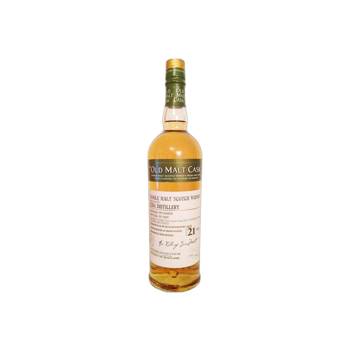 Jura Old Malt Cask 1992 21 Years Single Malt Whisky