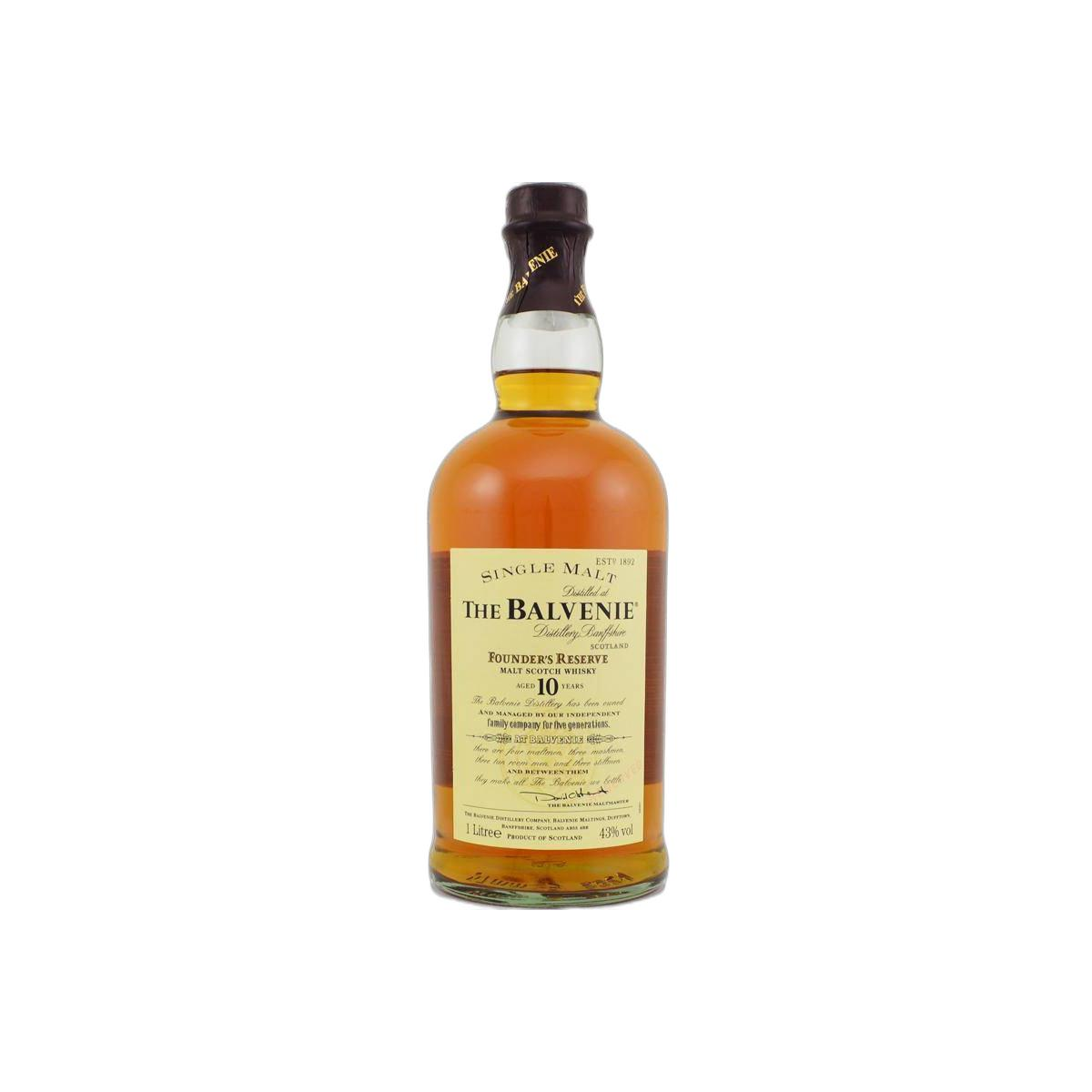 The Balvenie 10 Years Single Malt Whisky