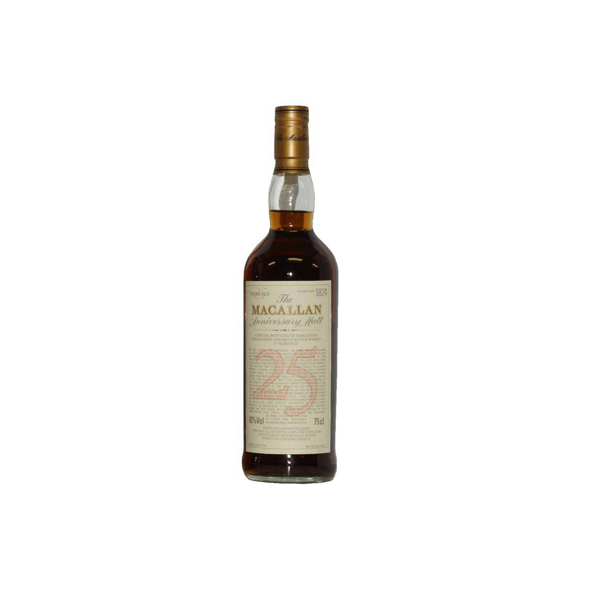 The Macallan 1970 25 Years Single Malt Whisky