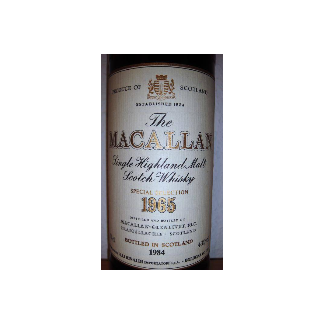 The Macallan 1965 19 Years Single Malt Whisky 2