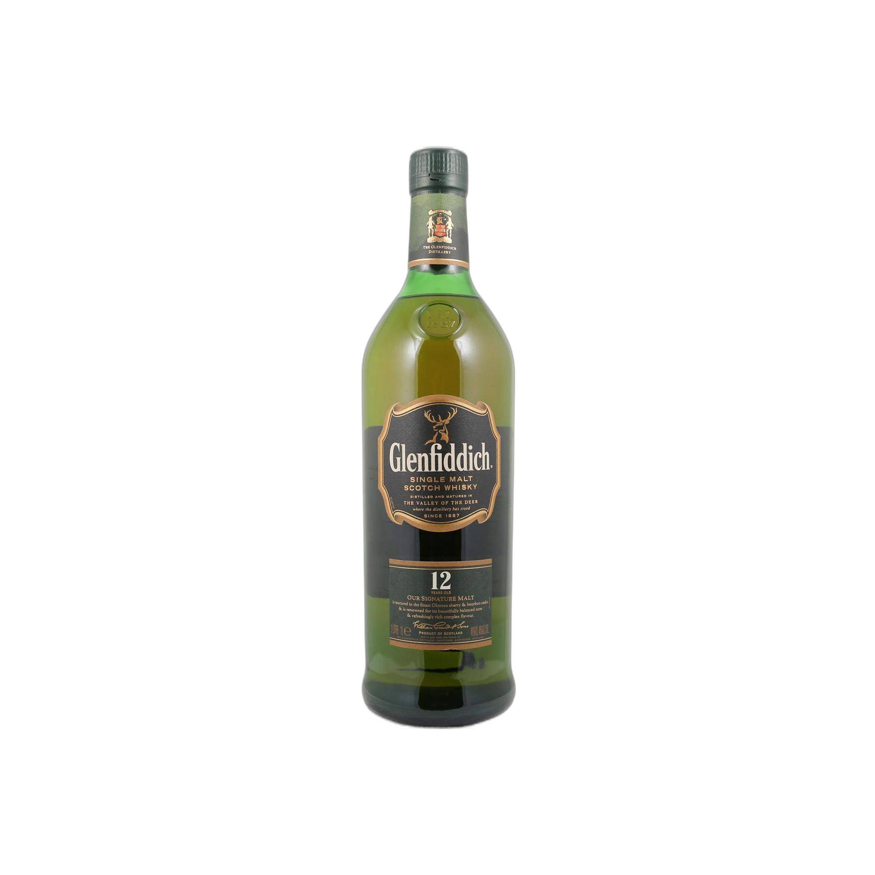 Glenfiddich 12 Years Single Malt Whisky