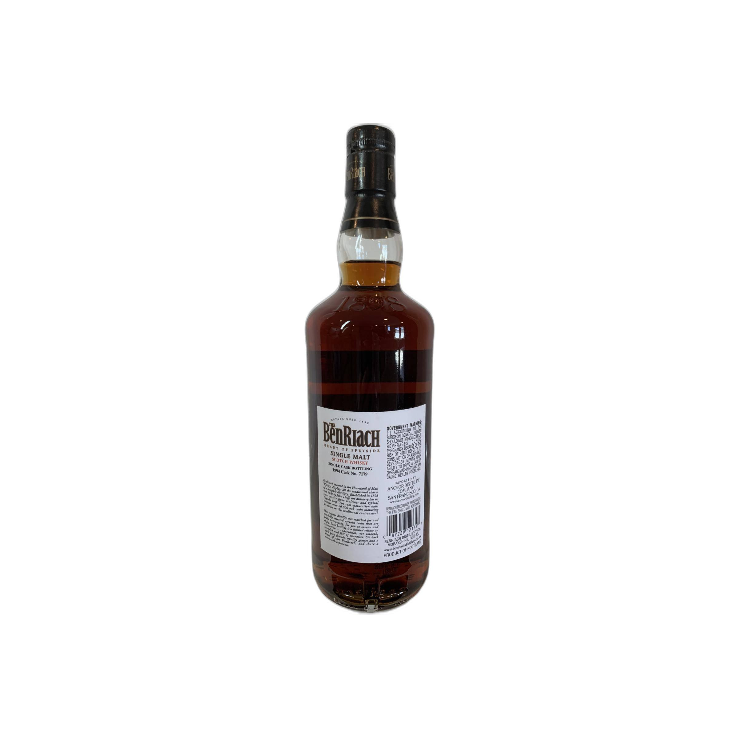 BenRiach 1994 19 Years Single Malt Whisky 2