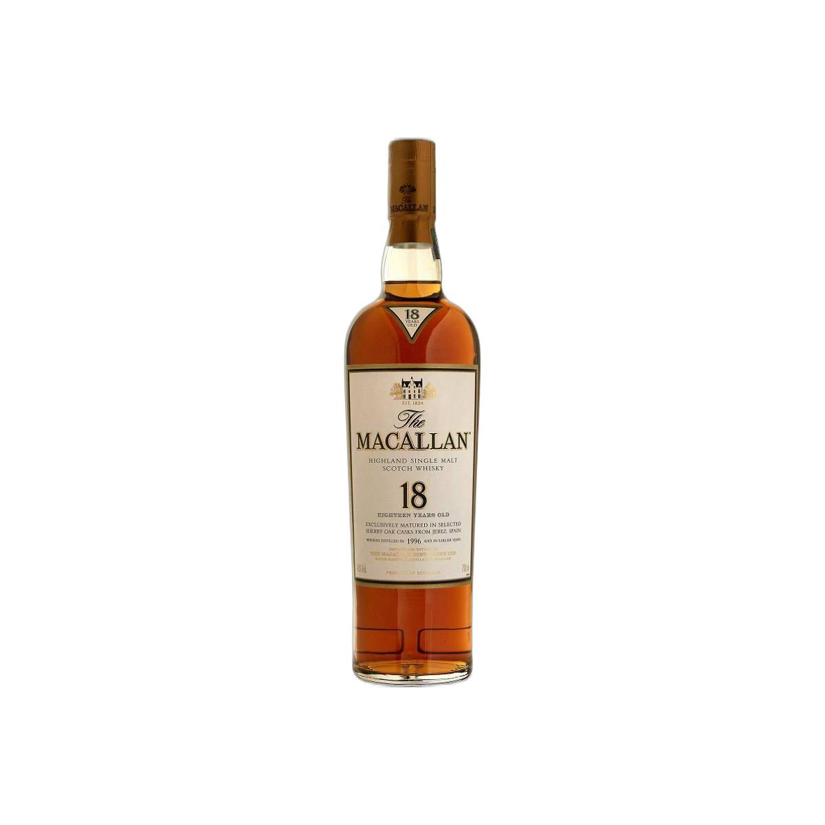 The Macallan 1996 18 Years Single Malt Whisky