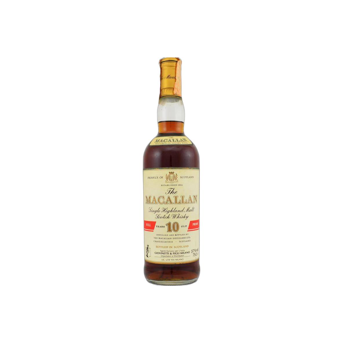 The Macallan 10 Years Single Malt Whisky