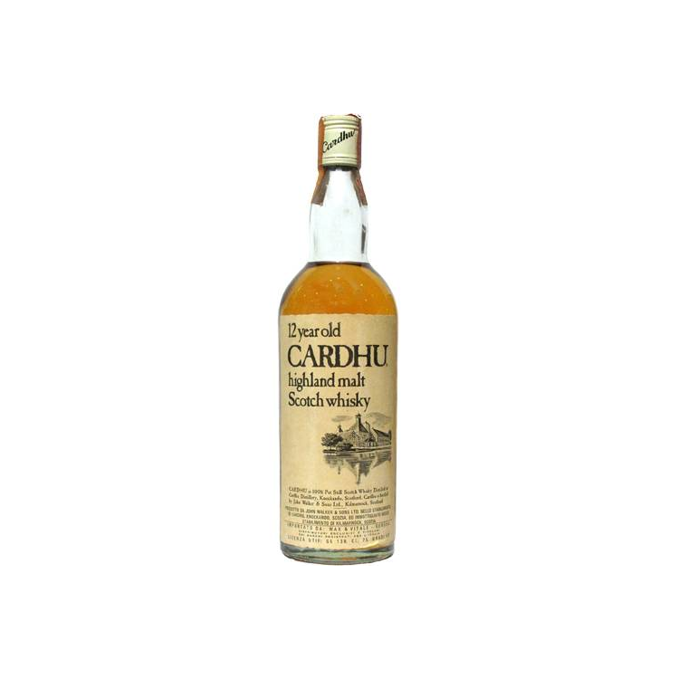 Cardhu 12 Years Single Malt Whisky