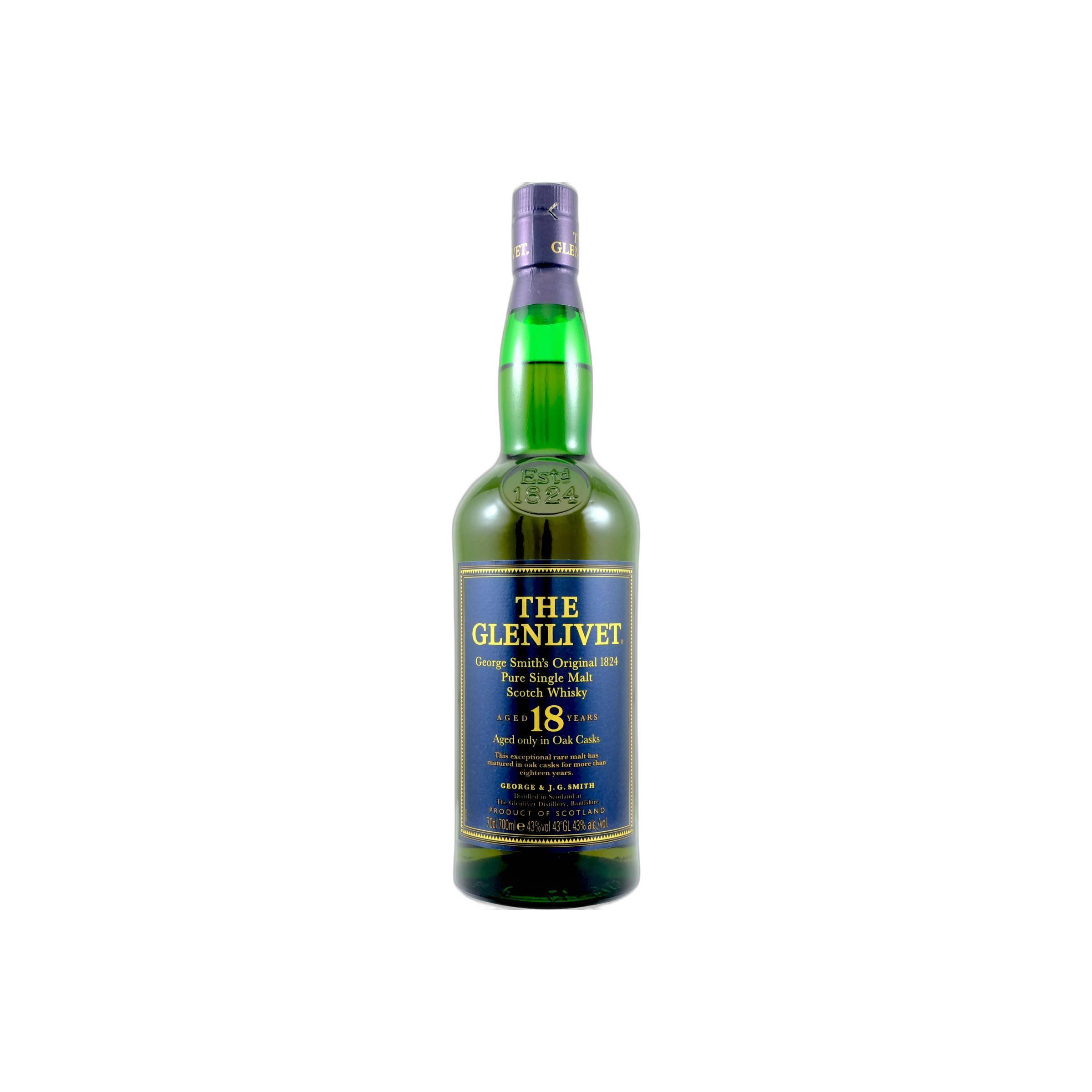 The Glenlivet 18 Years Single Malt Whisky