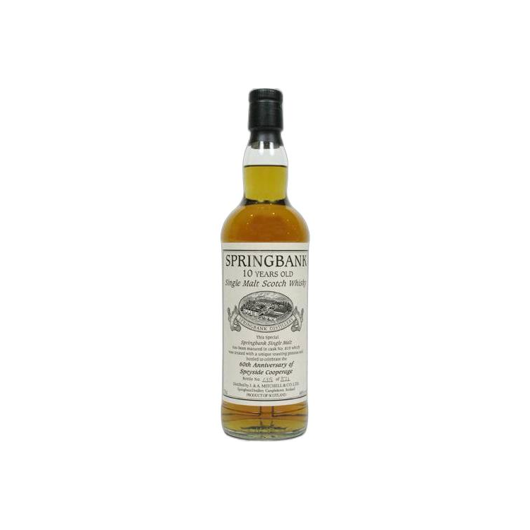 Springbank Private Bottling 10 Years Single Malt Whisky