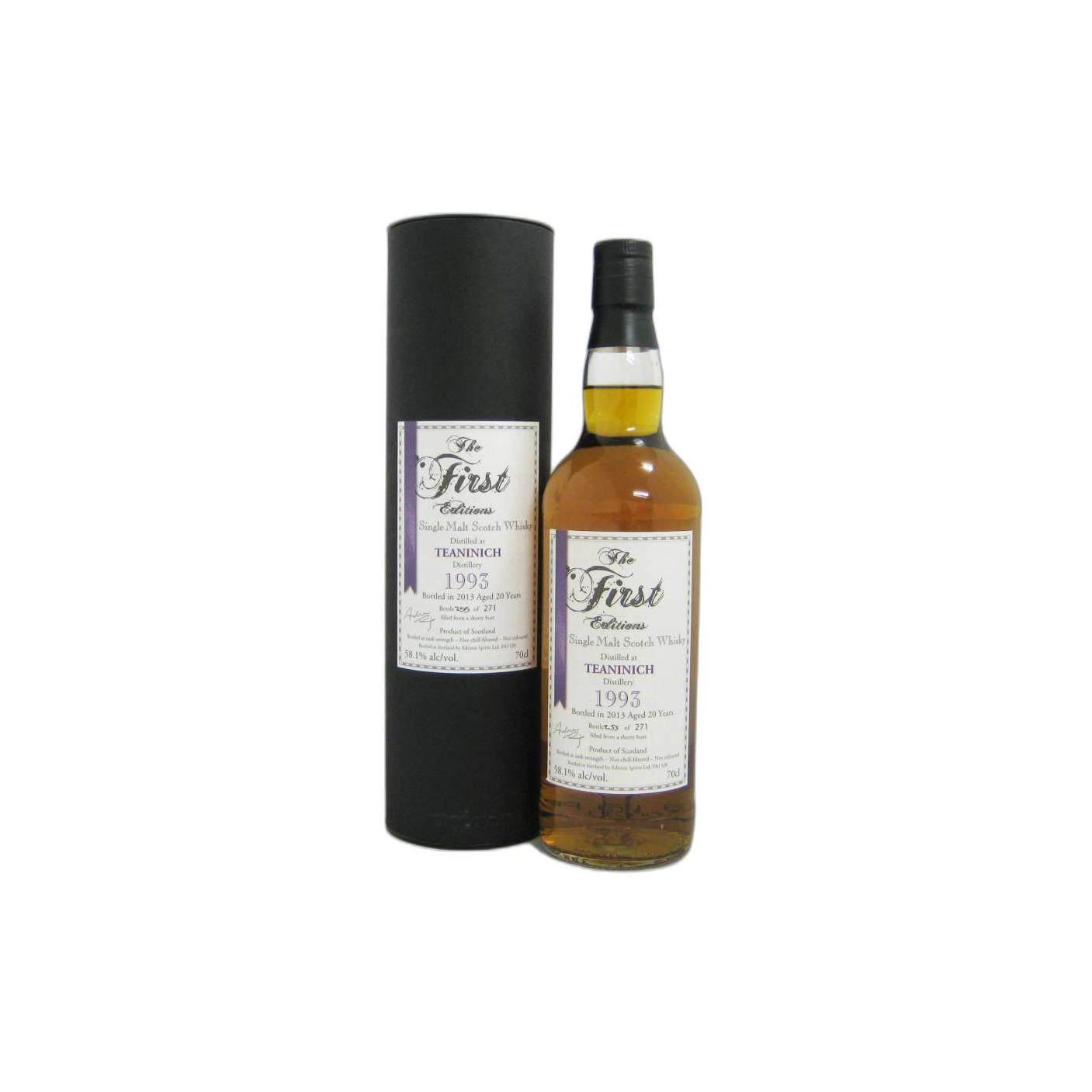 Teaninich The First Editions 1993 20 Years Single Malt Whisky 2