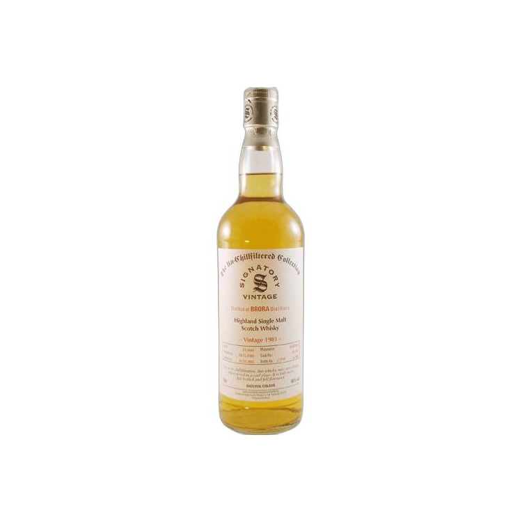 Brora The Un-Chillfiltered Collection 1981 23 Years Single Malt Whisky